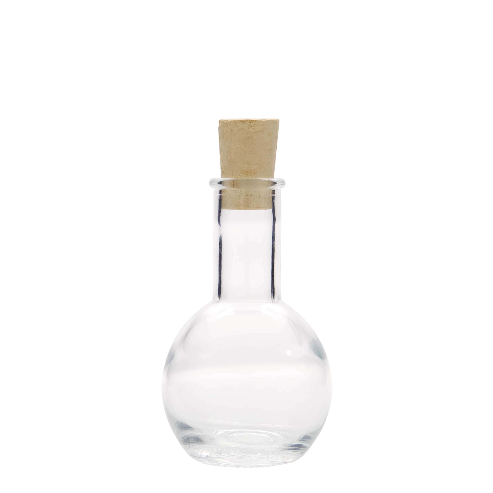 100 ml staklena flaša 'Tulipano', otvor: čep