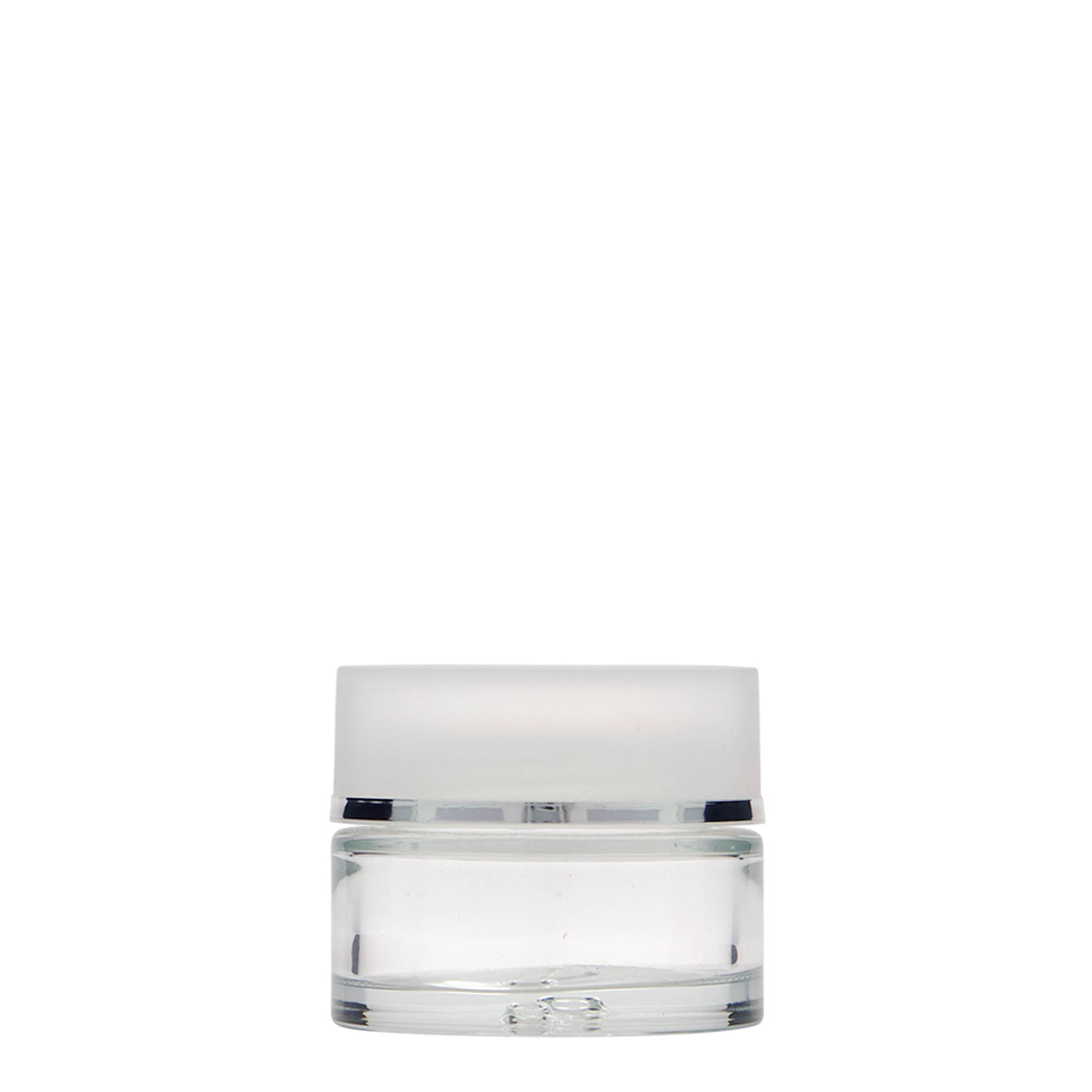 30 ml teglu 'Clear Edition', staklo, otvor: navojni zatvarač