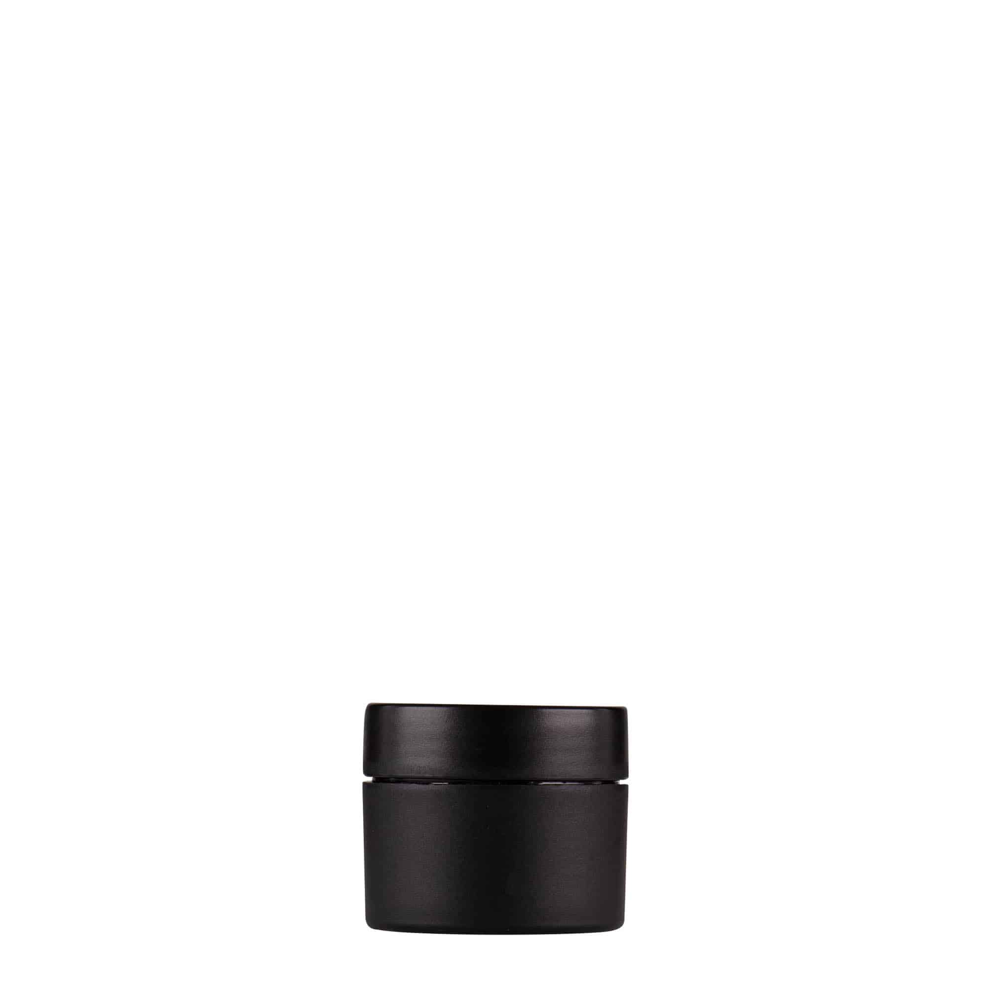 5 ml plastična posuda 'Antonella', PP, crna, otvor: navojni zatvarač 5 ml plastična posuda 'Antonella', PP, crna, otvor: navojni zatvarač