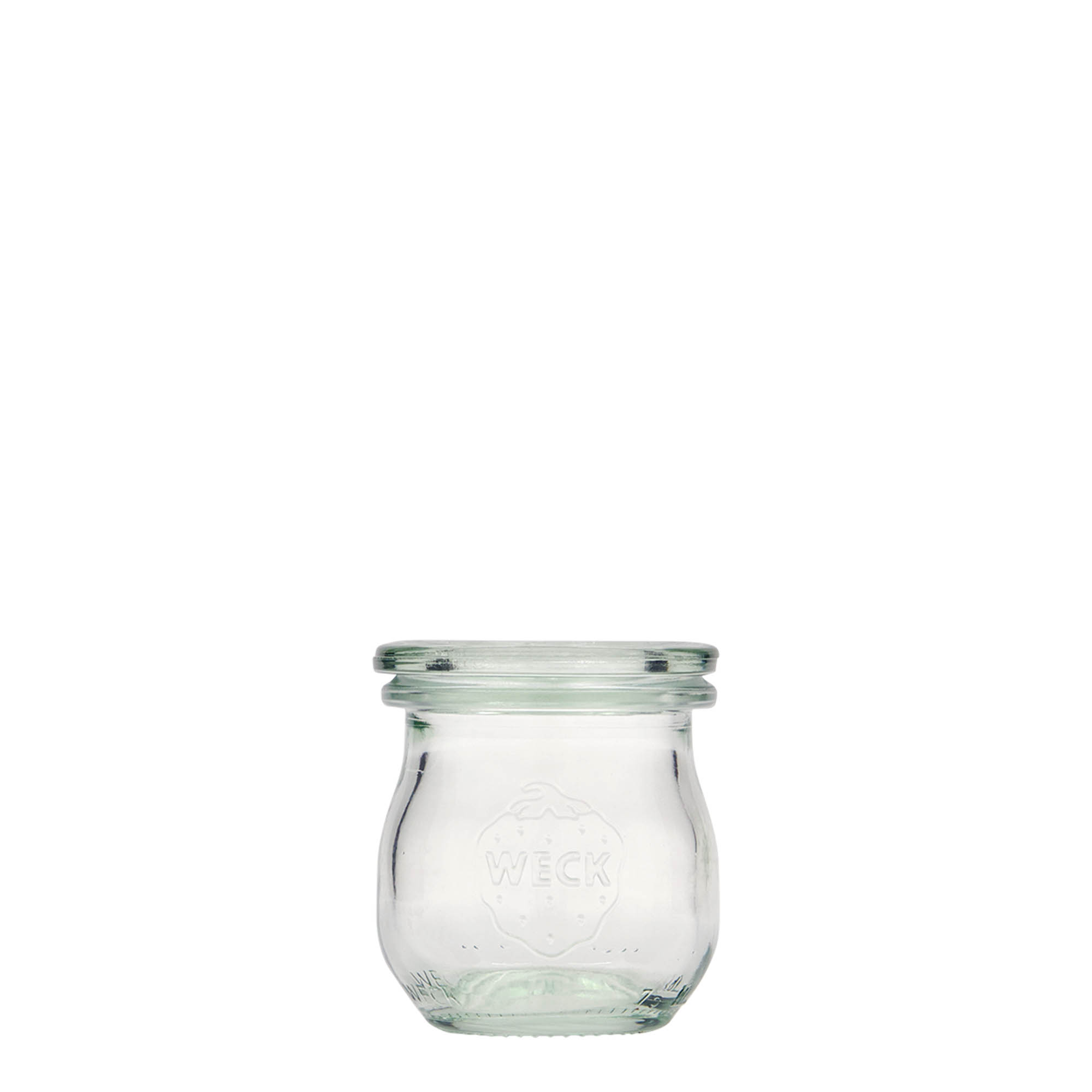 75 ml WECK-Tulpenglas, otvor: okrugli rub