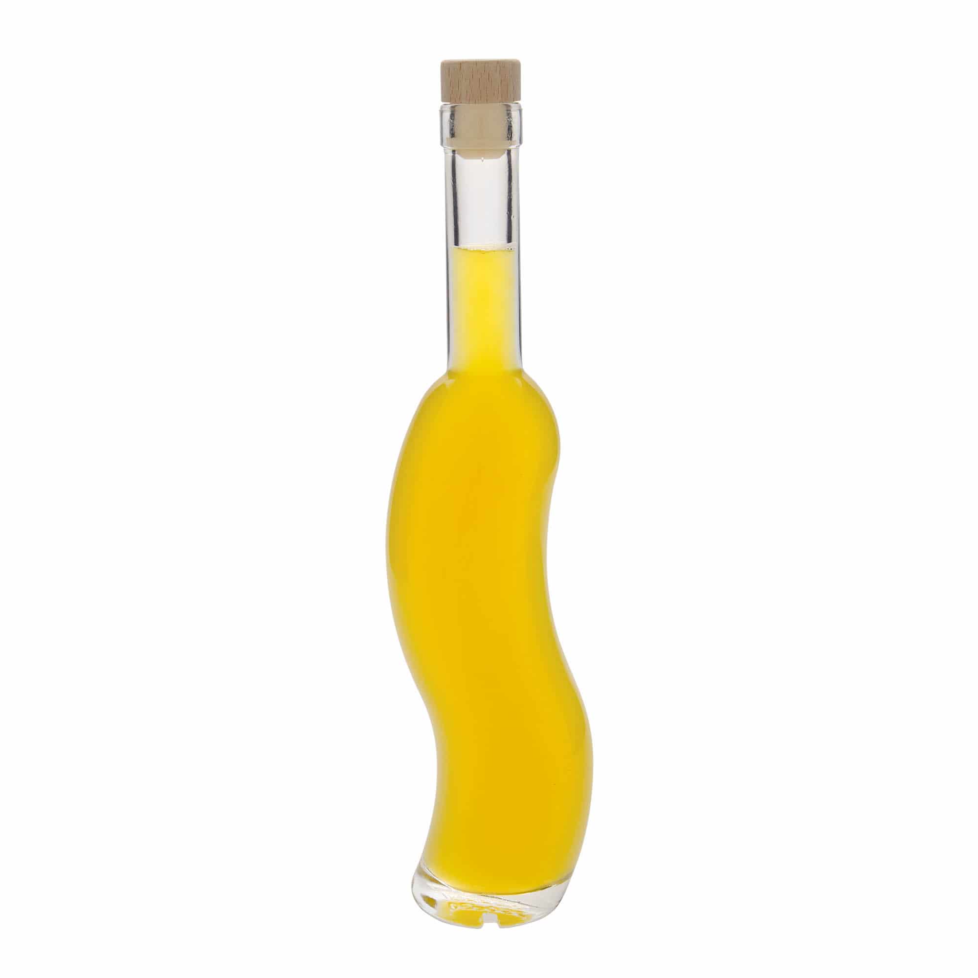 Staklena boca od 350 ml 'La-Ola', poluokrugla, otvor: Plutani čep