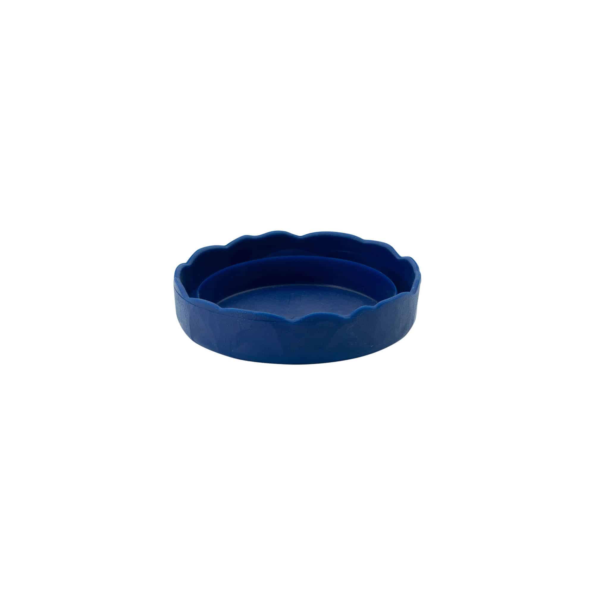 Poklopac za usku grlu keramičke posude, HDPE plastika, plavi