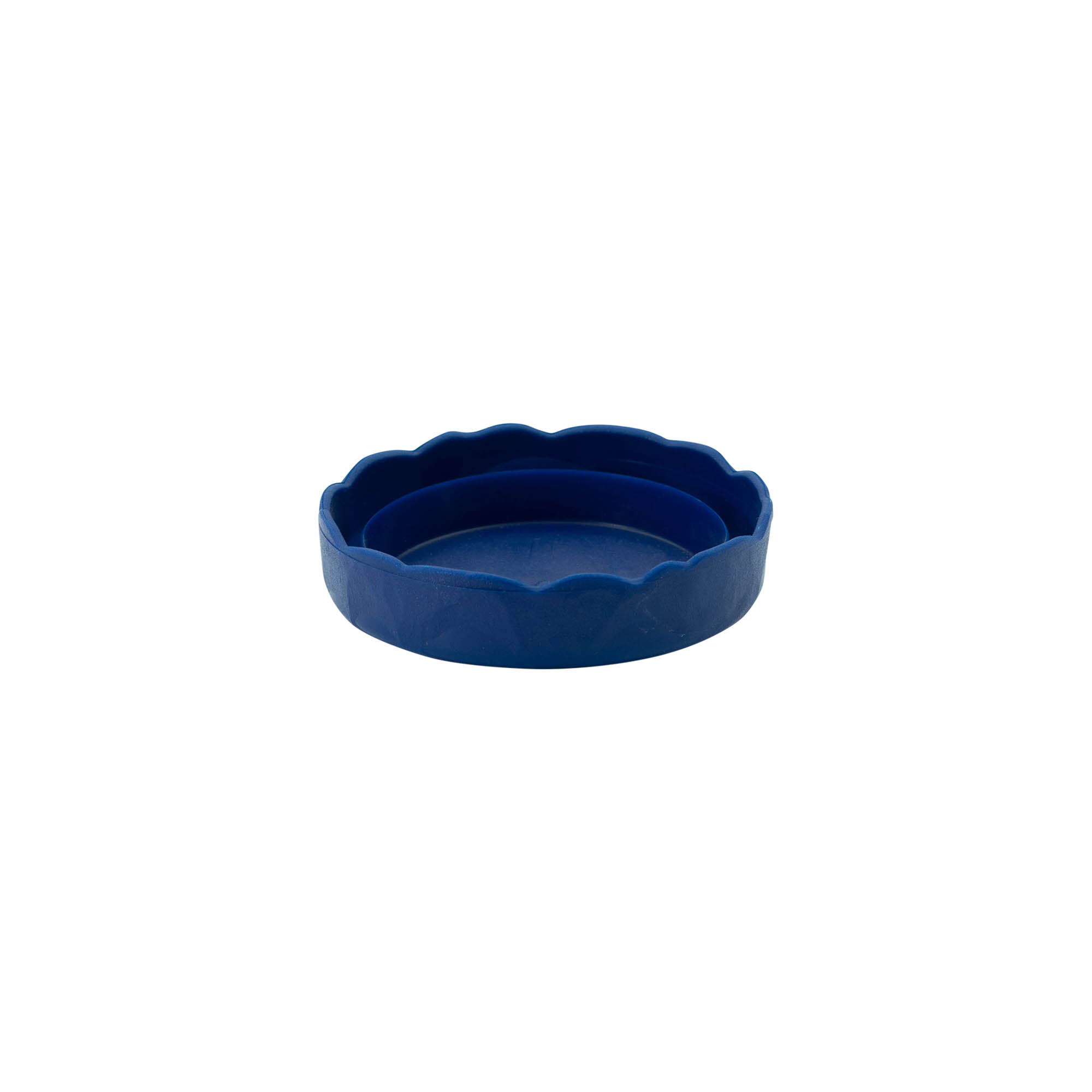 Poklopac za usku grlu keramičke posude, HDPE plastika, plavi