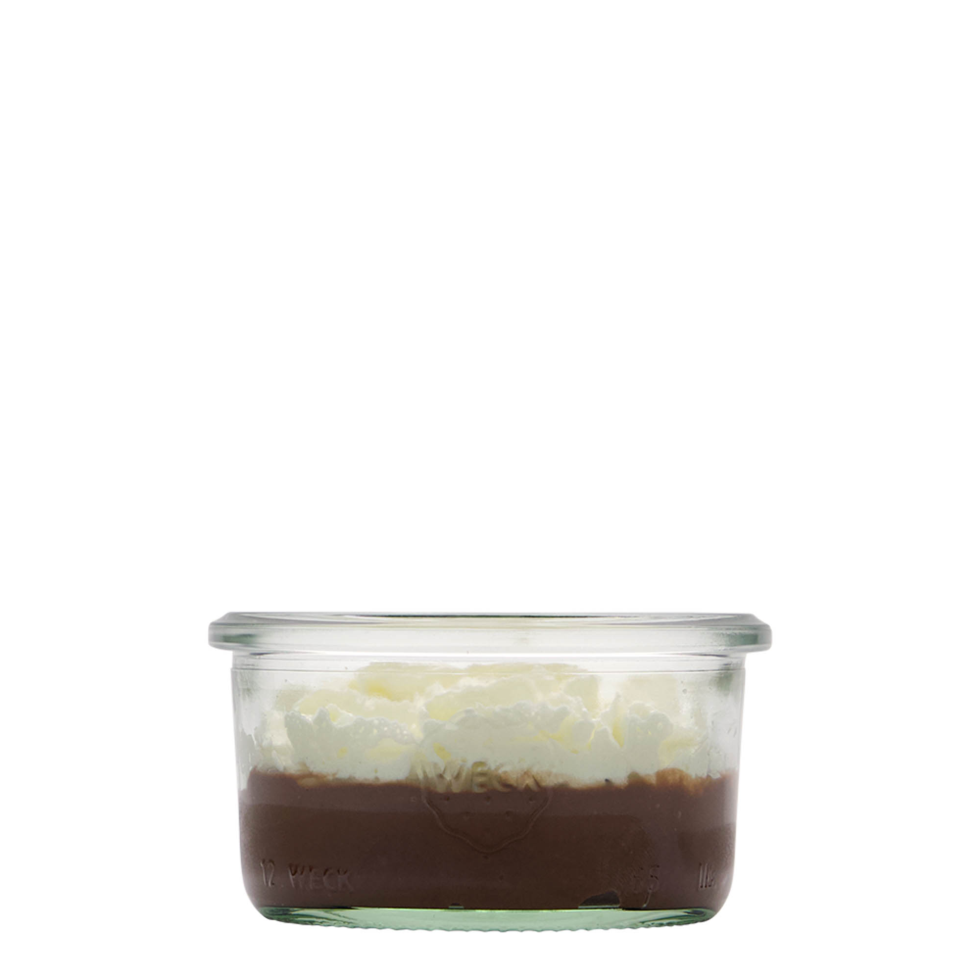 165 ml WECK tegle sa okruglim rubom, otvor
