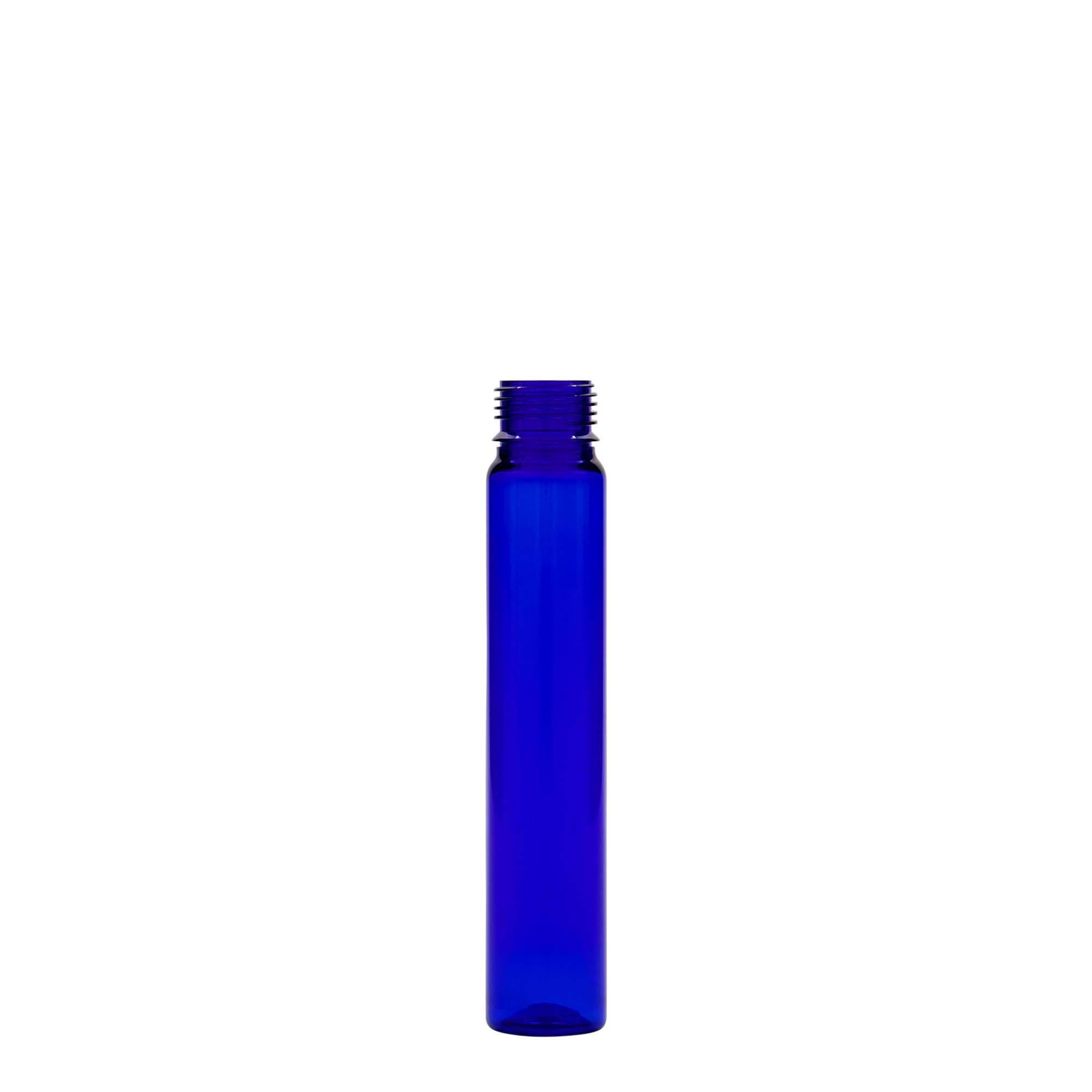 25 ml PET-cevčica, plastika, kraljevsko plava, otvor: navojni zatvarač