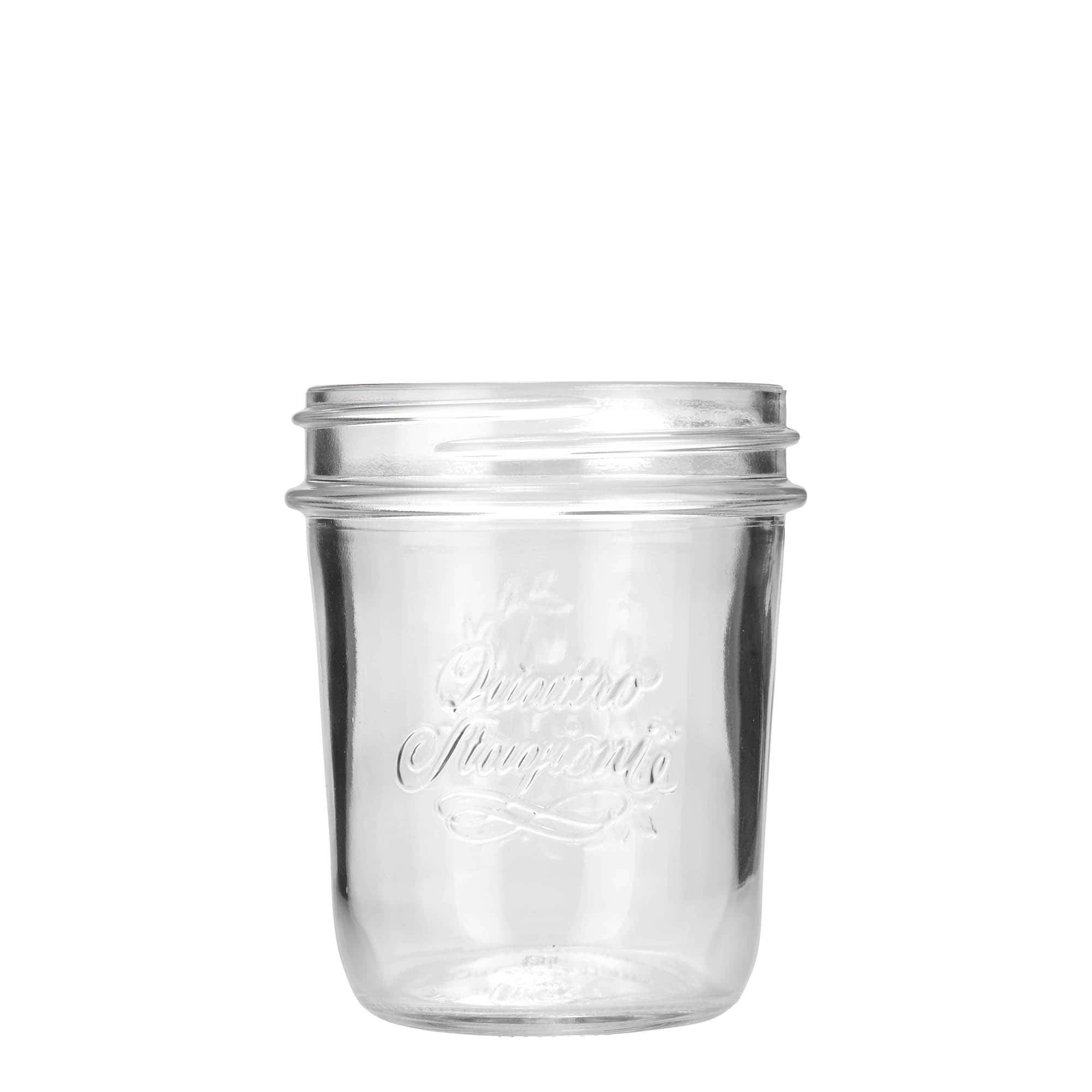 320 ml Staklena tegla 'Quattro Stagioni', otvor: navojni poklopac 320 ml Staklena tegla 'Quattro Stagioni', otvor: navojni poklopac