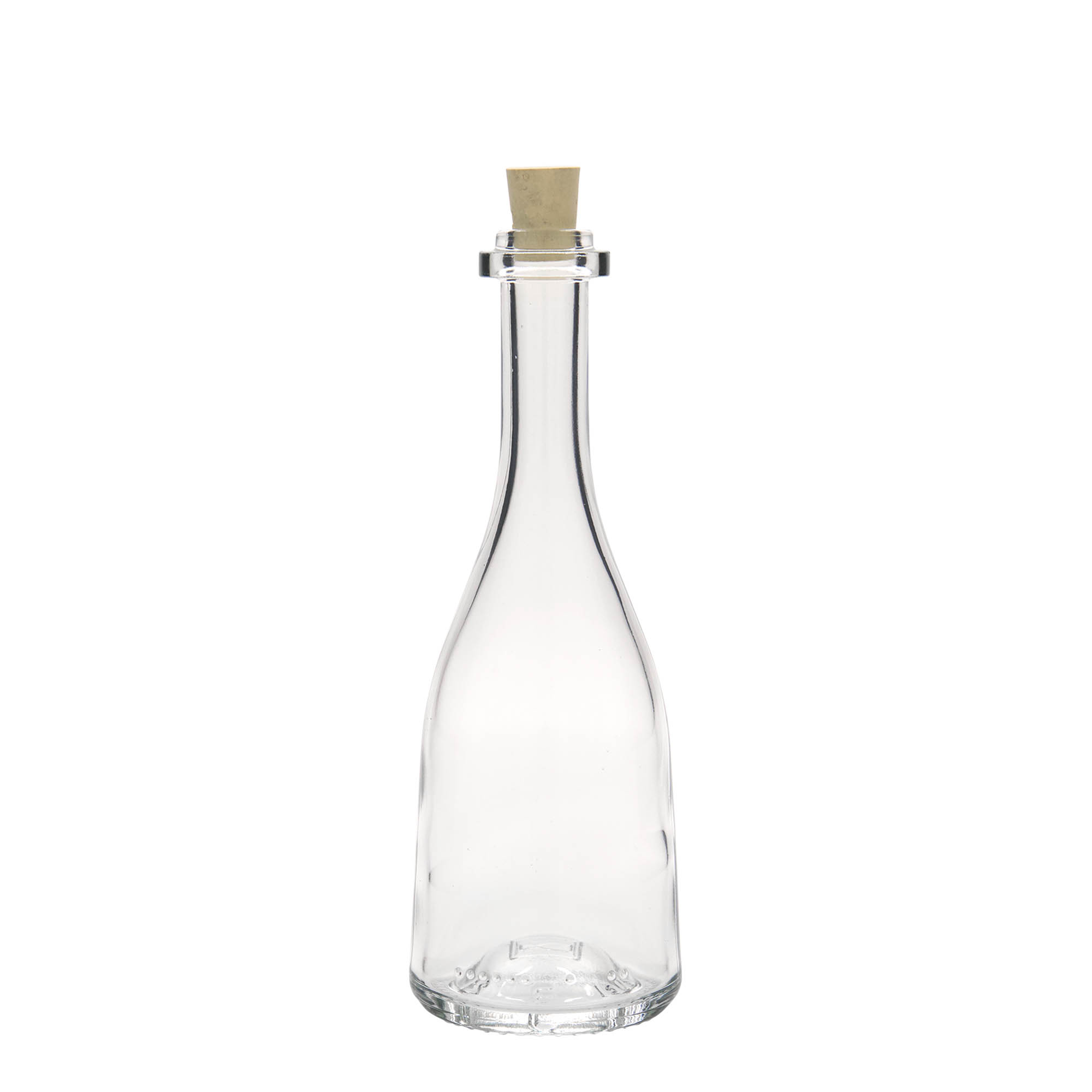 200 ml staklena flaša 'Rustica', grlo: plutani čep