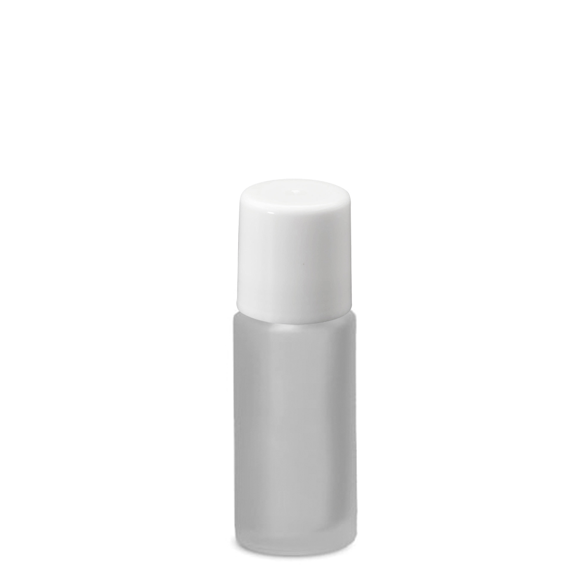 50 ml roll-on flašica, staklo, matirana, otvor: navojni zatvarač