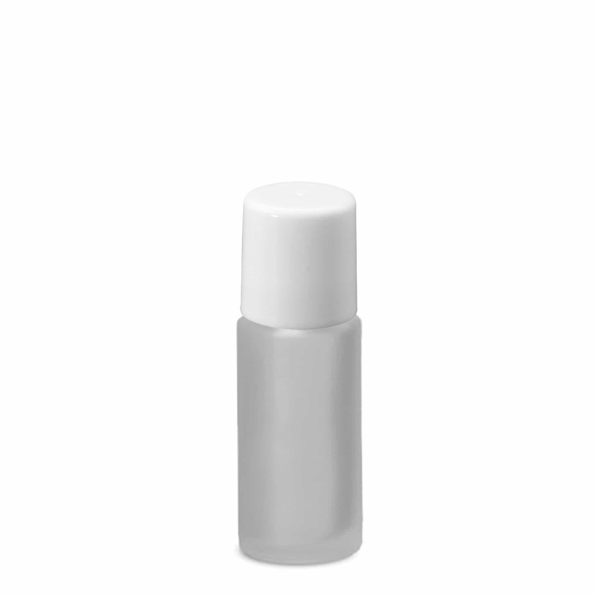 50 ml roll-on flašica, staklo, matirana, otvor: navojni zatvarač