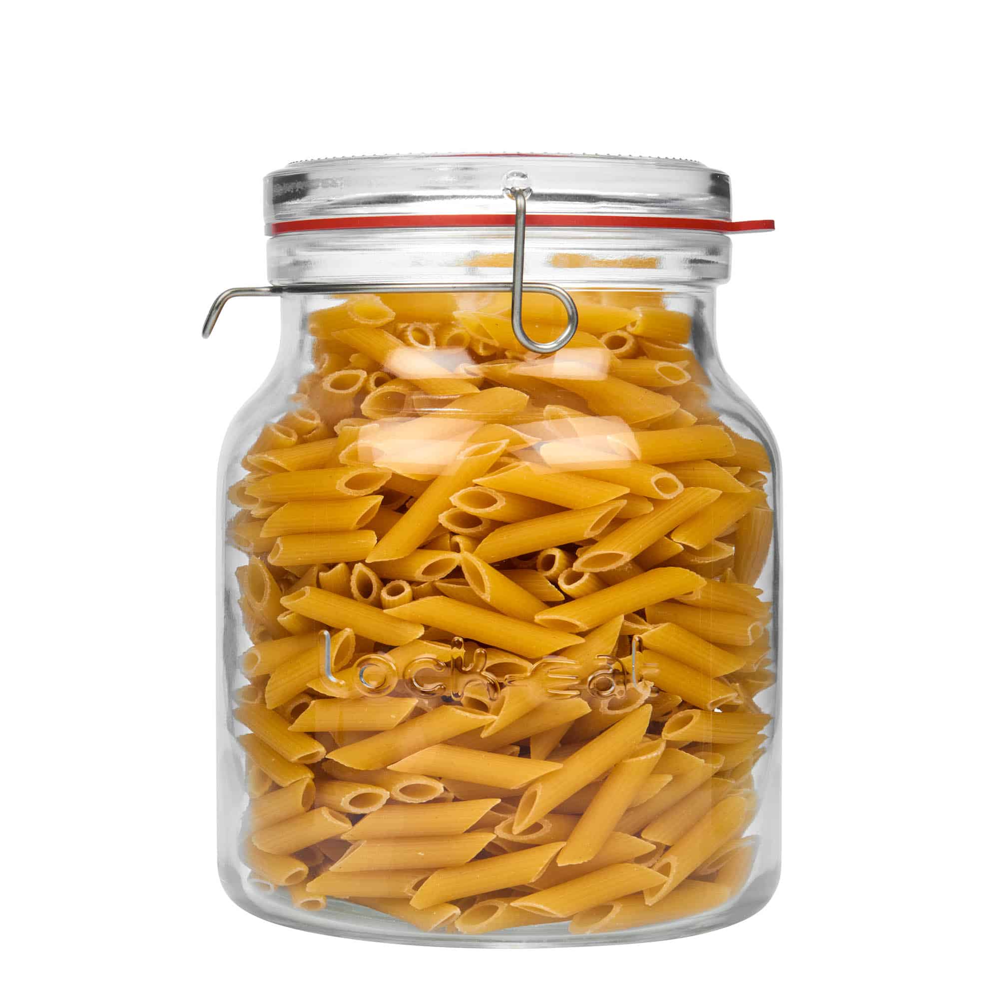 2.000 ml staklena tegla sa žičanim zatvaračem 'Lock-Eat', otvor: žični zatvarač