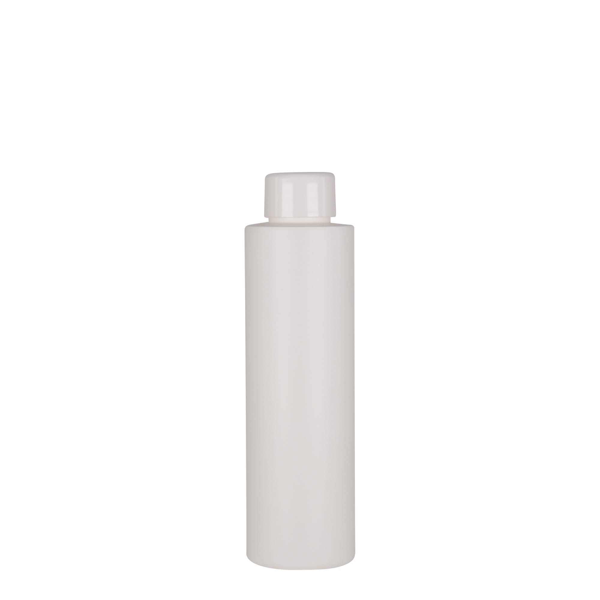 Plastična boca od 150 ml 'Pipe', HDPE, bela, otvor: GPI 24/410