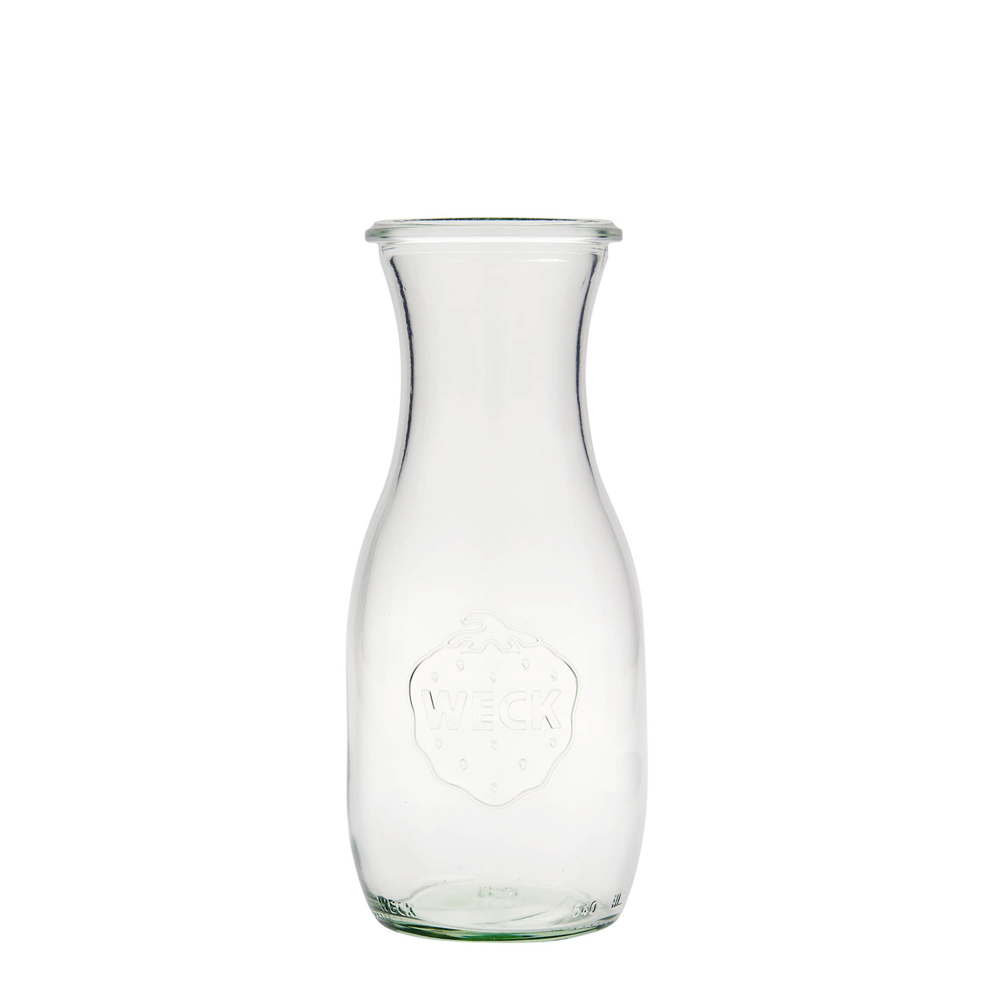 500 ml WECK-flasa za sok, grlo: okrugli rub