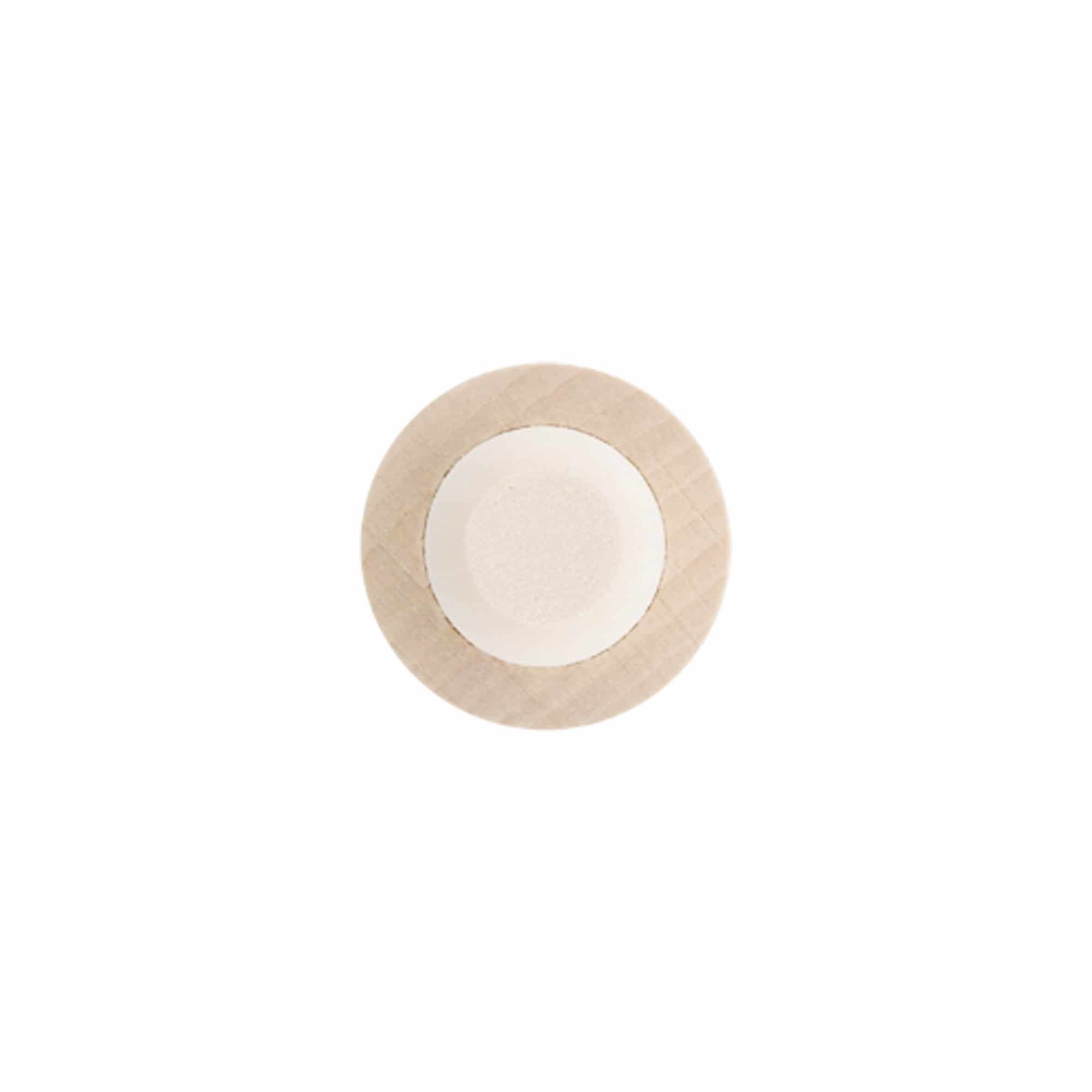 Čep sa glavom od 18 mm, drvo/plastični, za otvor: Plutani čep