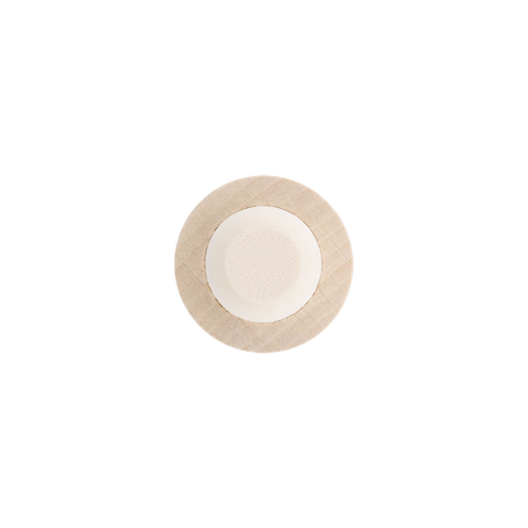 Čep sa drškom 18 mm, drvo/plastika, za otvor: čep
