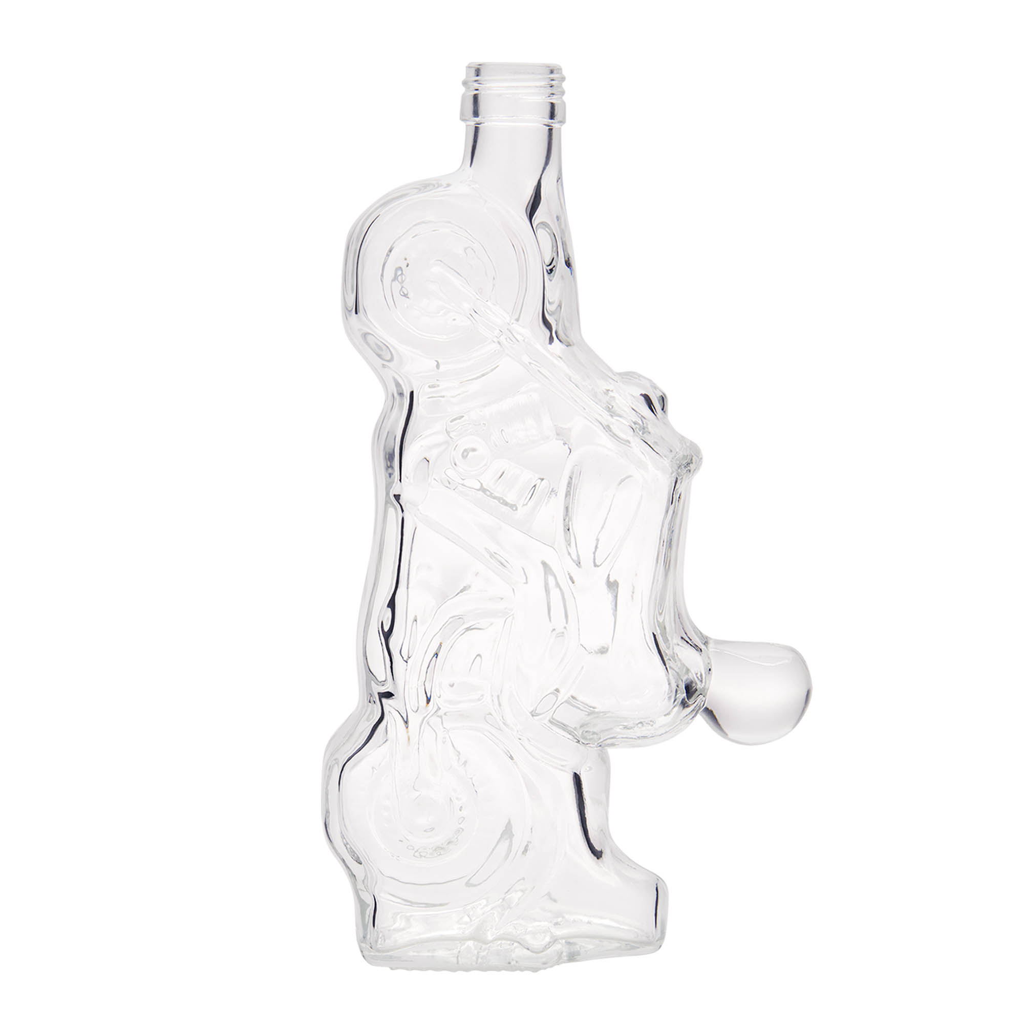 Staklena boca od 350 ml 'Motocikl', otvor: PP 28 Staklena boca od 350 ml 'Motocikl', otvor: PP 28