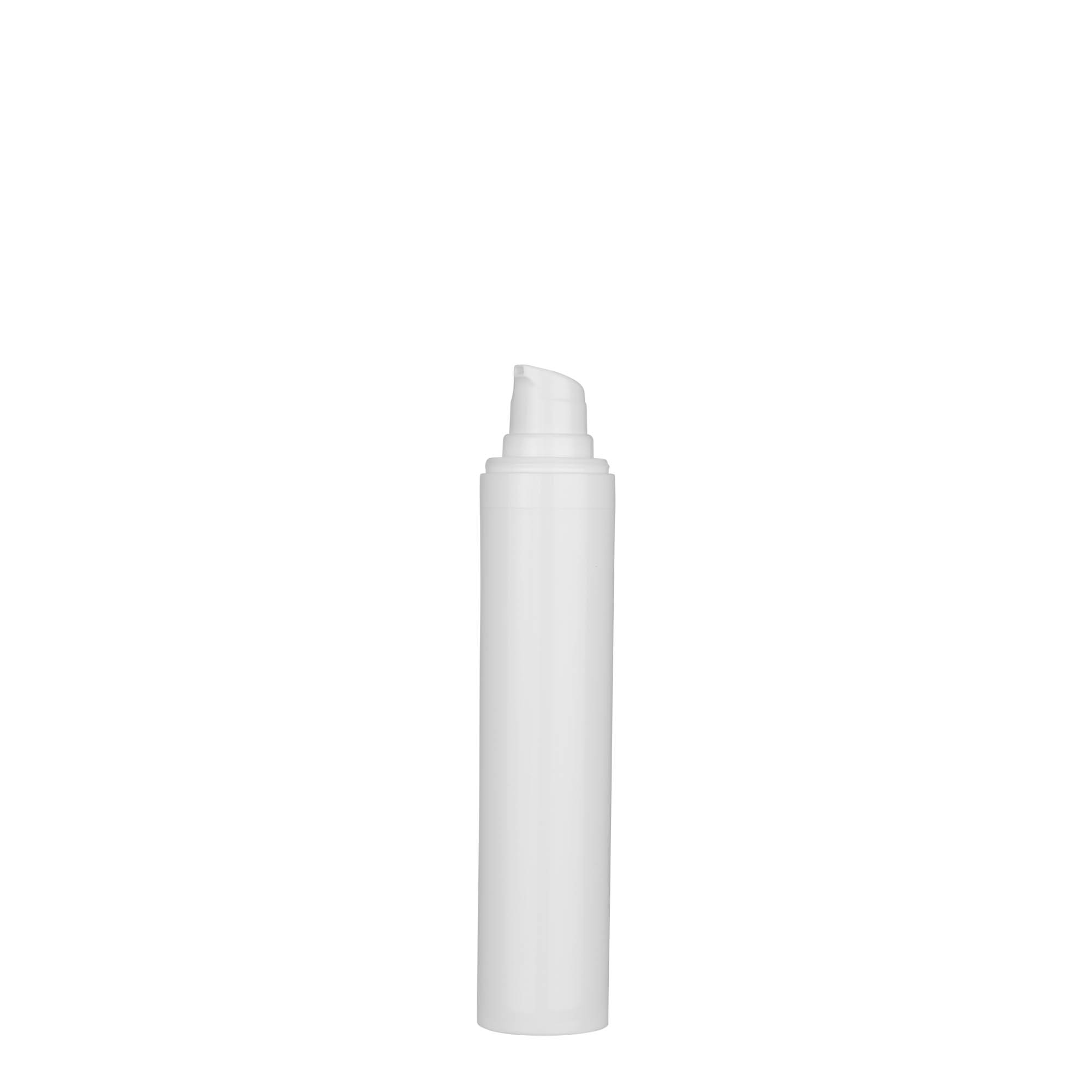 50 ml Airless dozer 'Micro', PP-plastika, beo