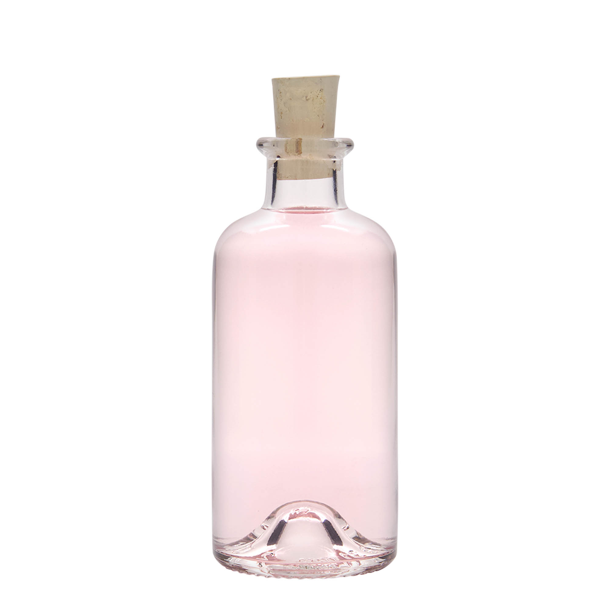 200 ml staklena flaša apotekarska, otvor: plutani čep 200 ml staklena flaša apotekarska, otvor: plutani čep