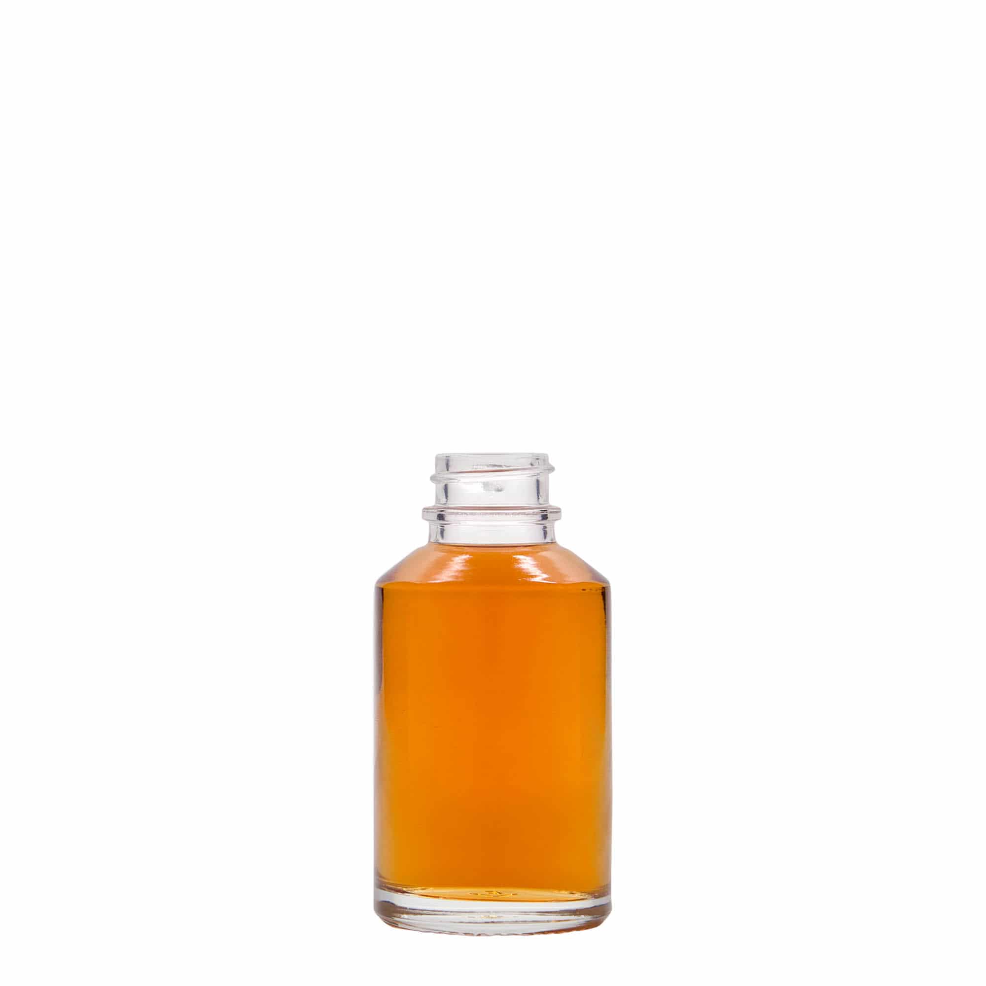 50 ml staklena flaša 'Hella', grlo: GPI 22 50 ml staklena flaša 'Hella', grlo: GPI 22
