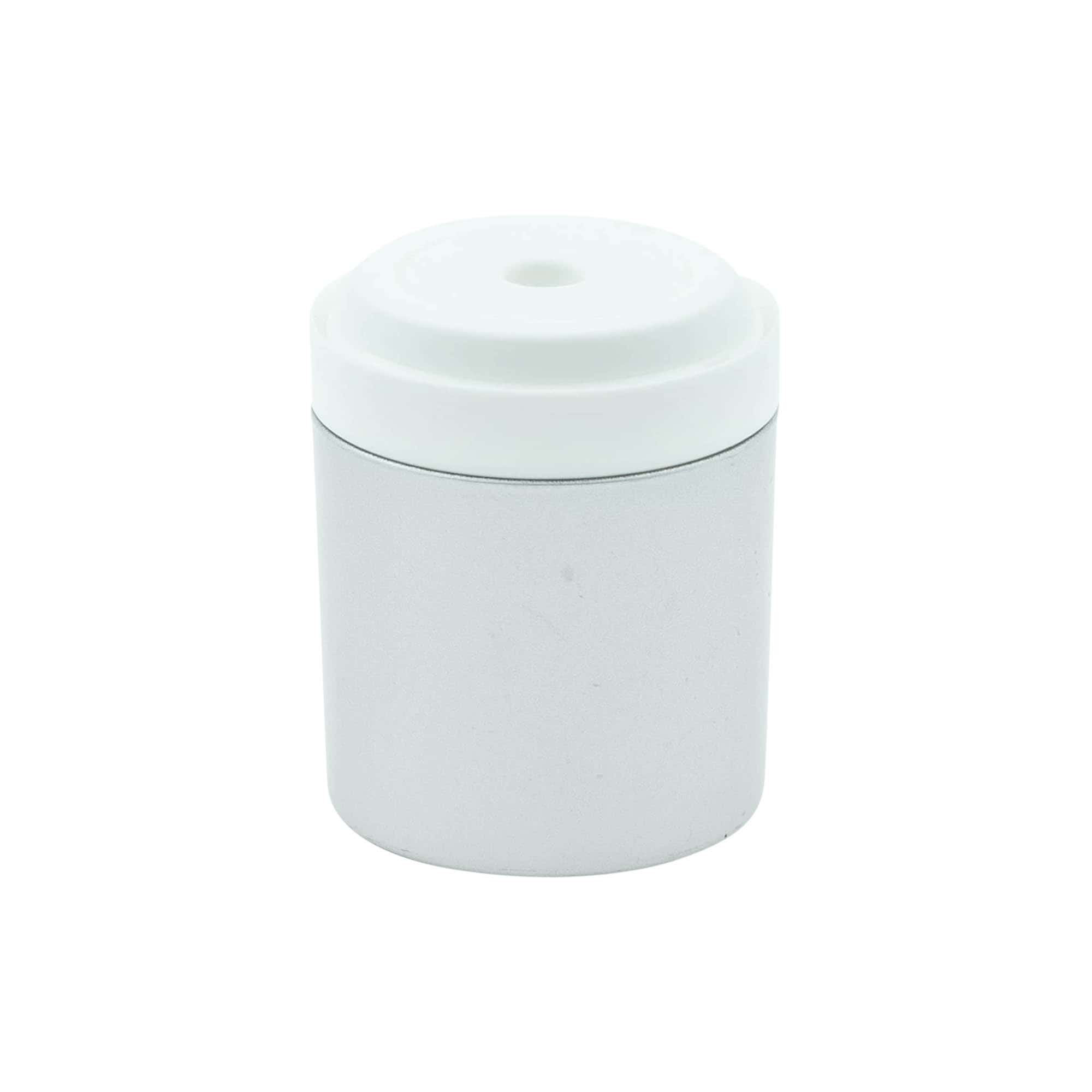Airless dozator s pumpicom 'Mezzo', PP plastika, srebrna