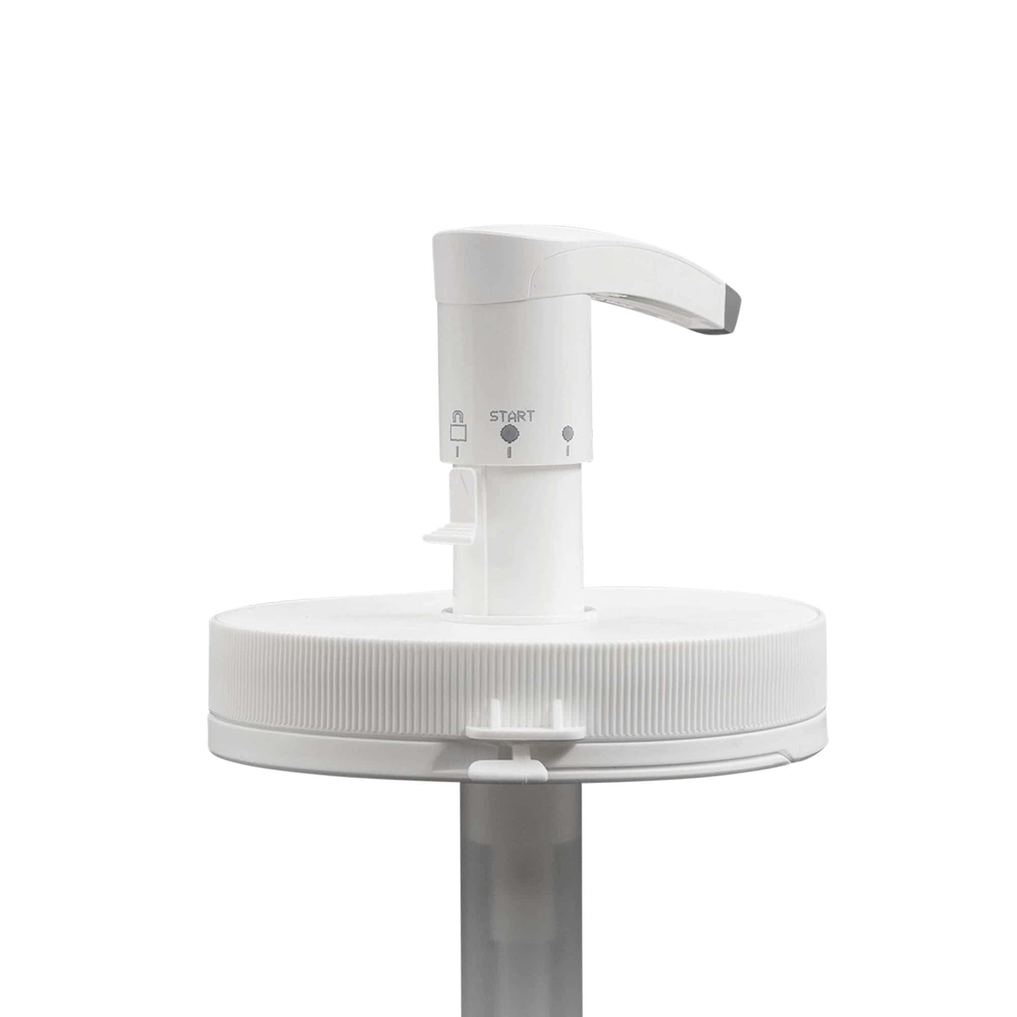 Dozirna pumpa za 1.240 ml 'Securibox', PE-plastika, bela, za otvor: navojni zatvarač