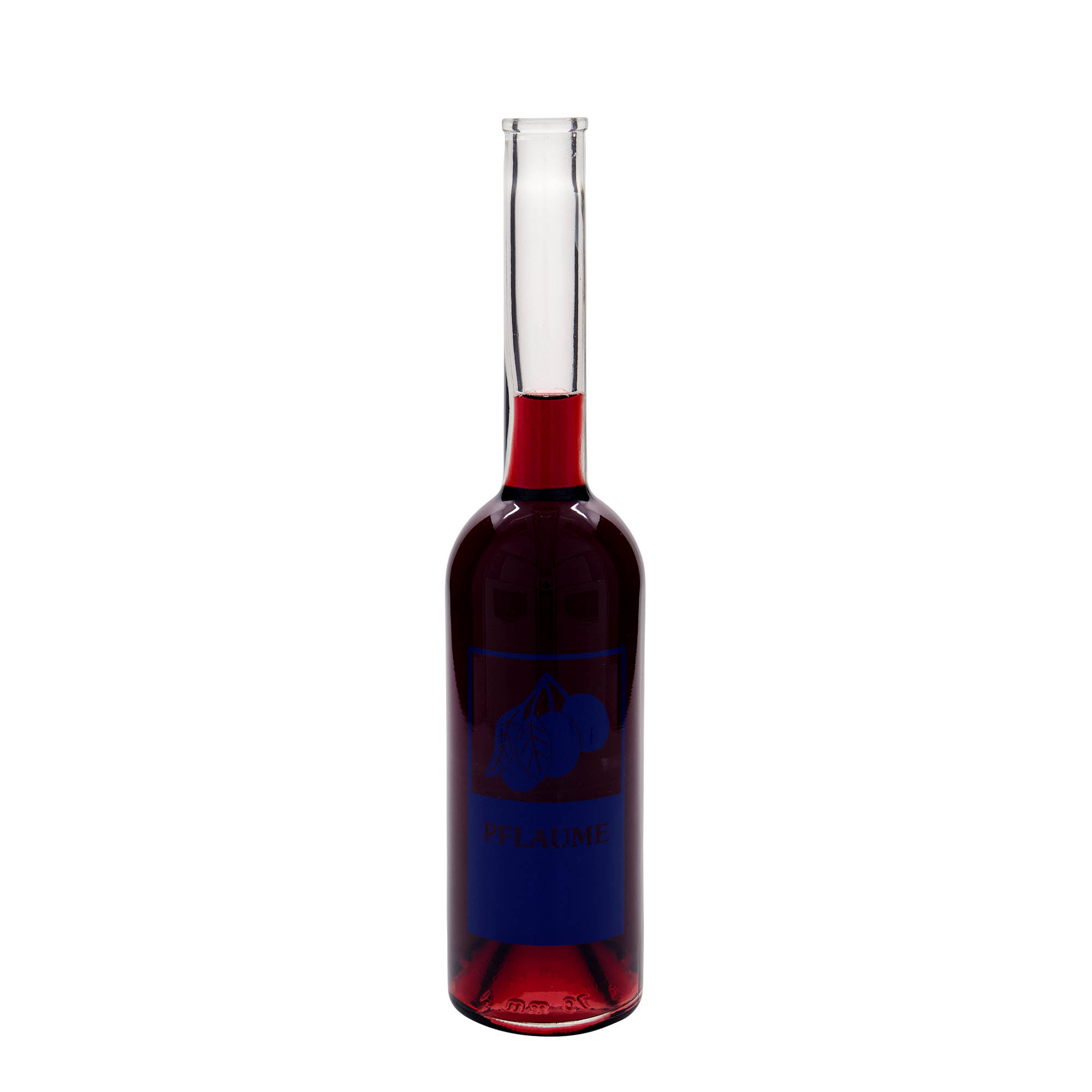 500 ml staklena flaša 'Opera', motiv: šljiva, grlo: pluta 500 ml staklena flaša 'Opera', motiv: šljiva, grlo: pluta