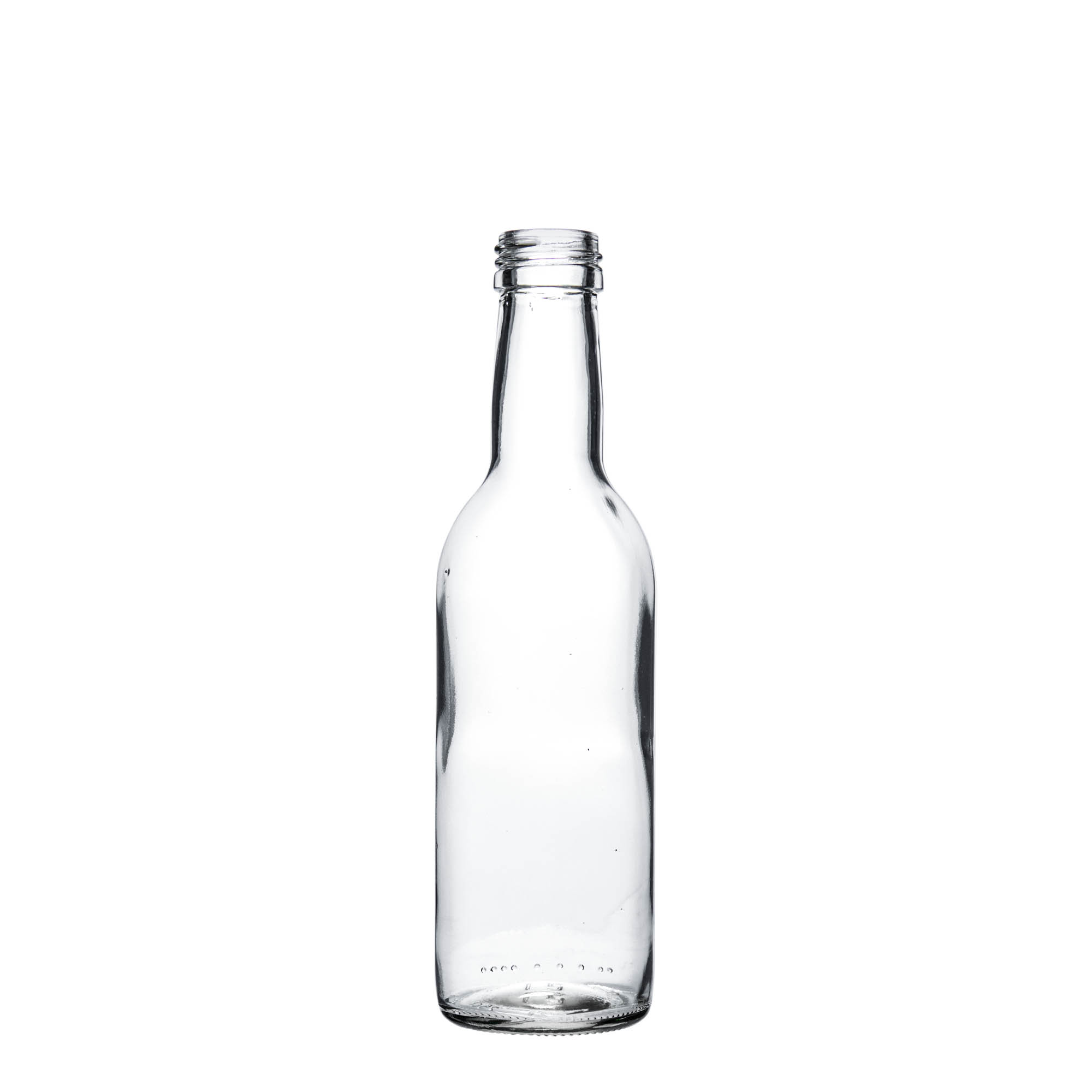 250 ml staklena flaša 'Bordo', grlo: PP 28