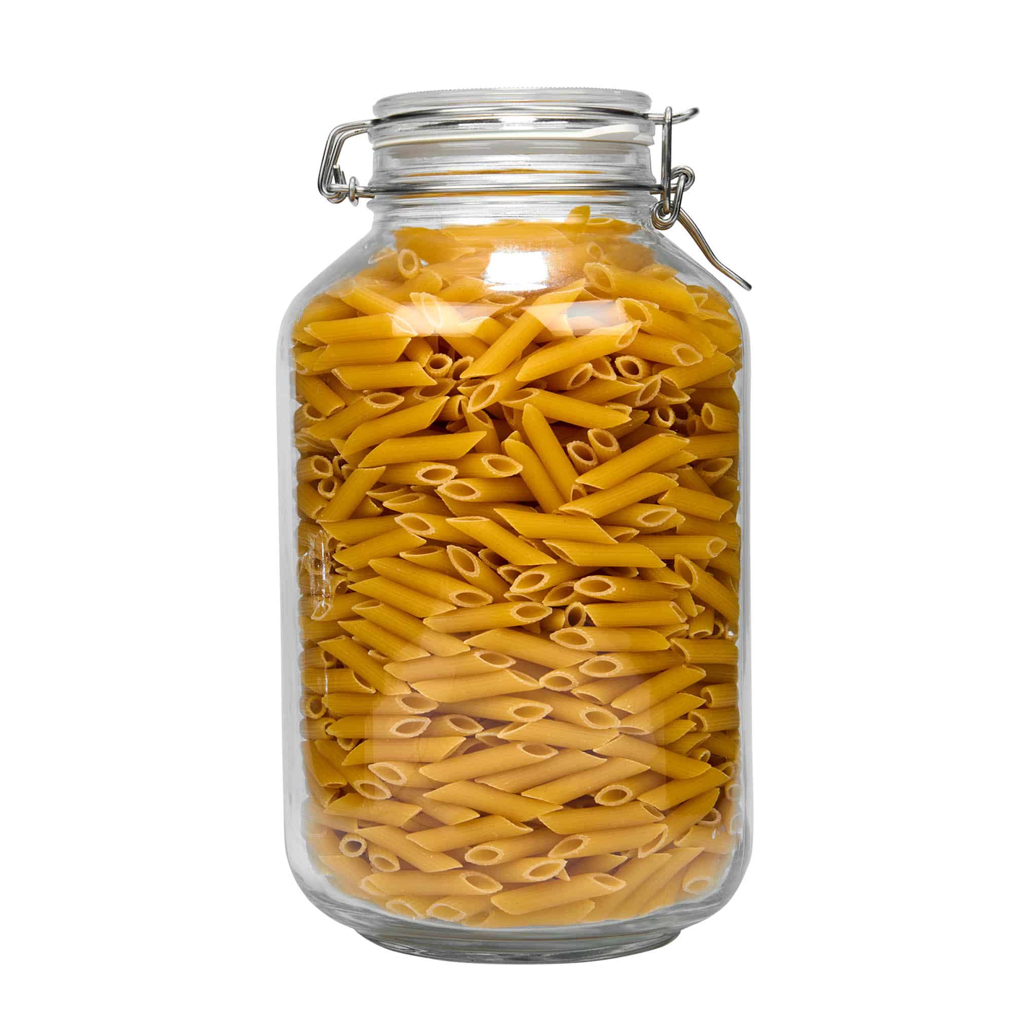 4.000 ml staklena tegla sa žičanim zatvaračem 'Fido', otvor: žični zatvarač
