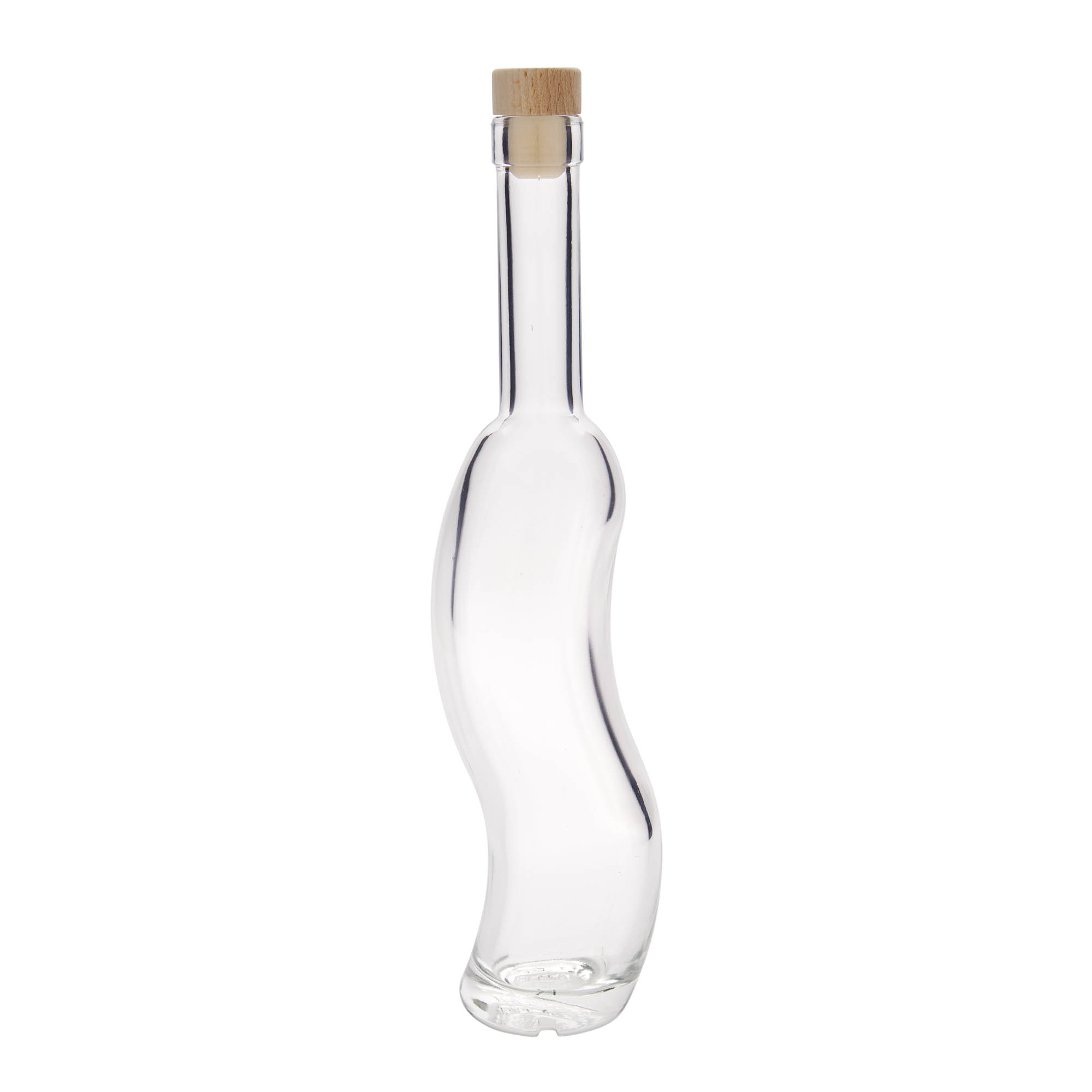 350 ml staklena flaša 'La-Ola', polukružna, otvor: čep 350 ml staklena flaša 'La-Ola', polukružna, otvor: čep