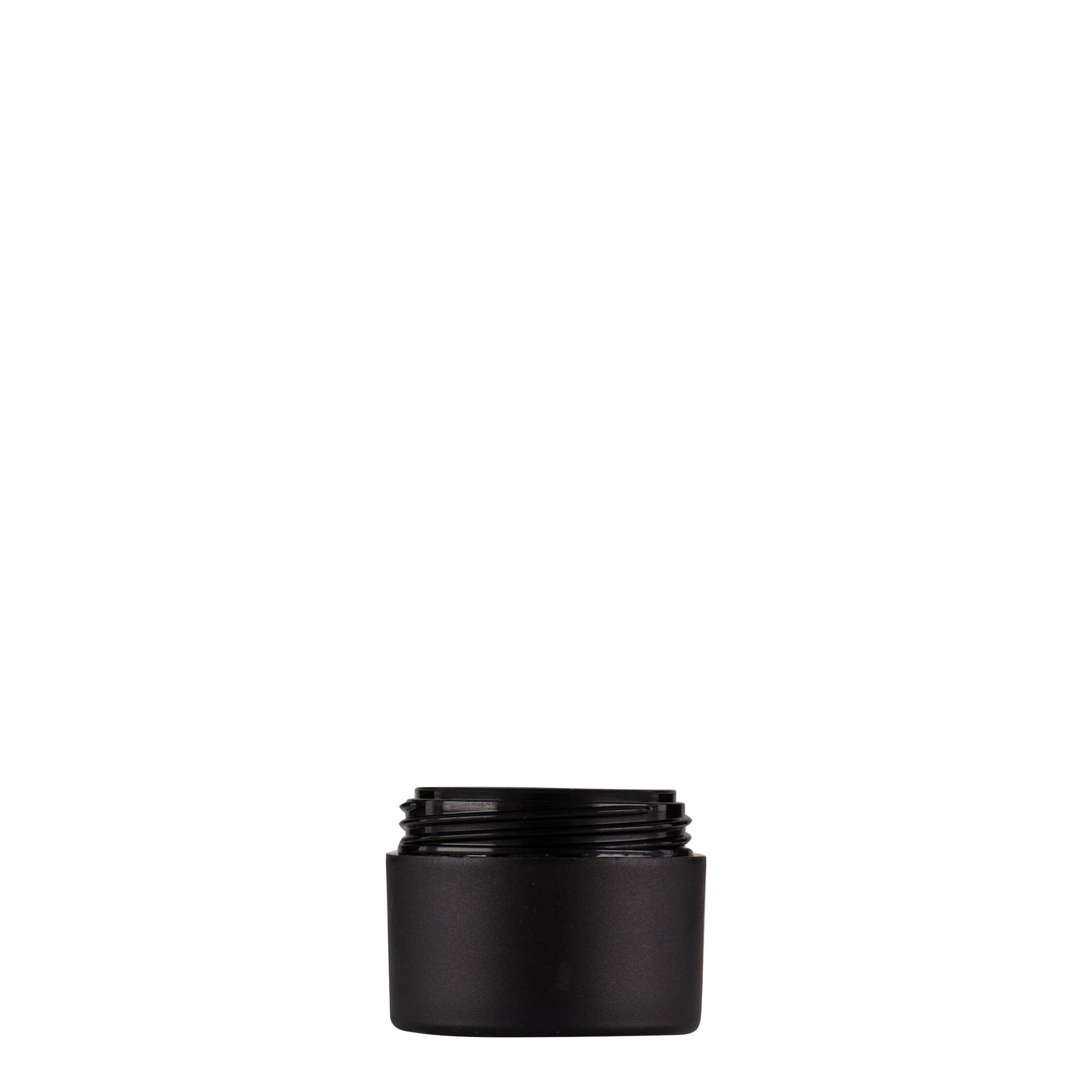 5 ml plastična posuda 'Antonella', PP, crna, otvor: navojni zatvarač 5 ml plastična posuda 'Antonella', PP, crna, otvor: navojni zatvarač