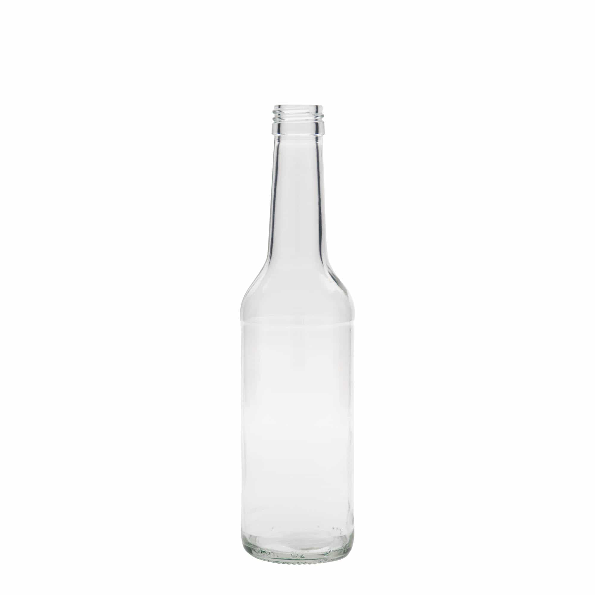 350 ml staklena boca sa ravnim vratom, otvor: PP 28