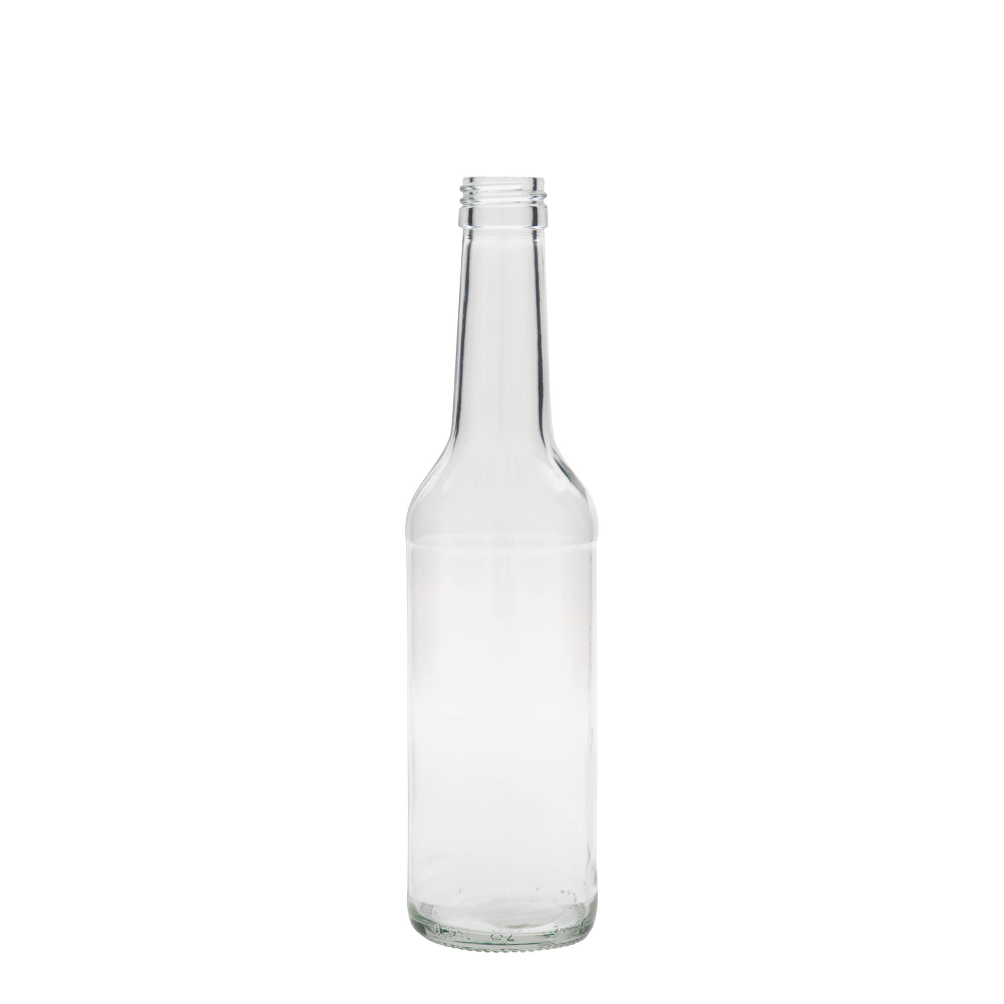 350 ml staklena boca sa ravnim vratom, otvor: PP 28