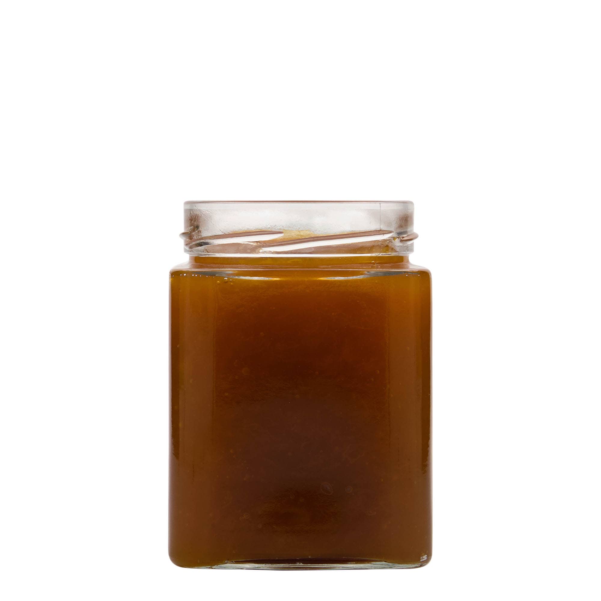 580 ml četvrtasto staklo 'Ikarus', otvor: Deep-Twist-Off (DTO 82)