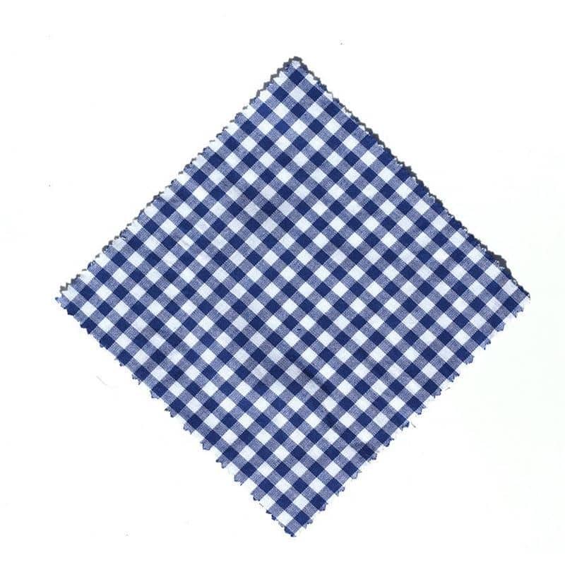 Ukrasna tkanina za tegle karirana 12x12, kvadratna, tekstil, tamnoplava, otvor: TO38-TO53 Ukrasna tkanina za tegle karirana 12x12, kvadratna, tekstil, tamnoplava, otvor: TO38-TO53