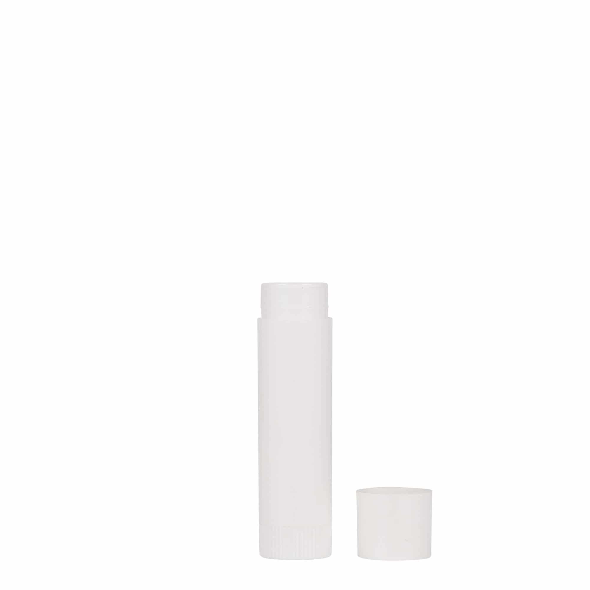 6 ml omot za ruž, PP plastika, bela