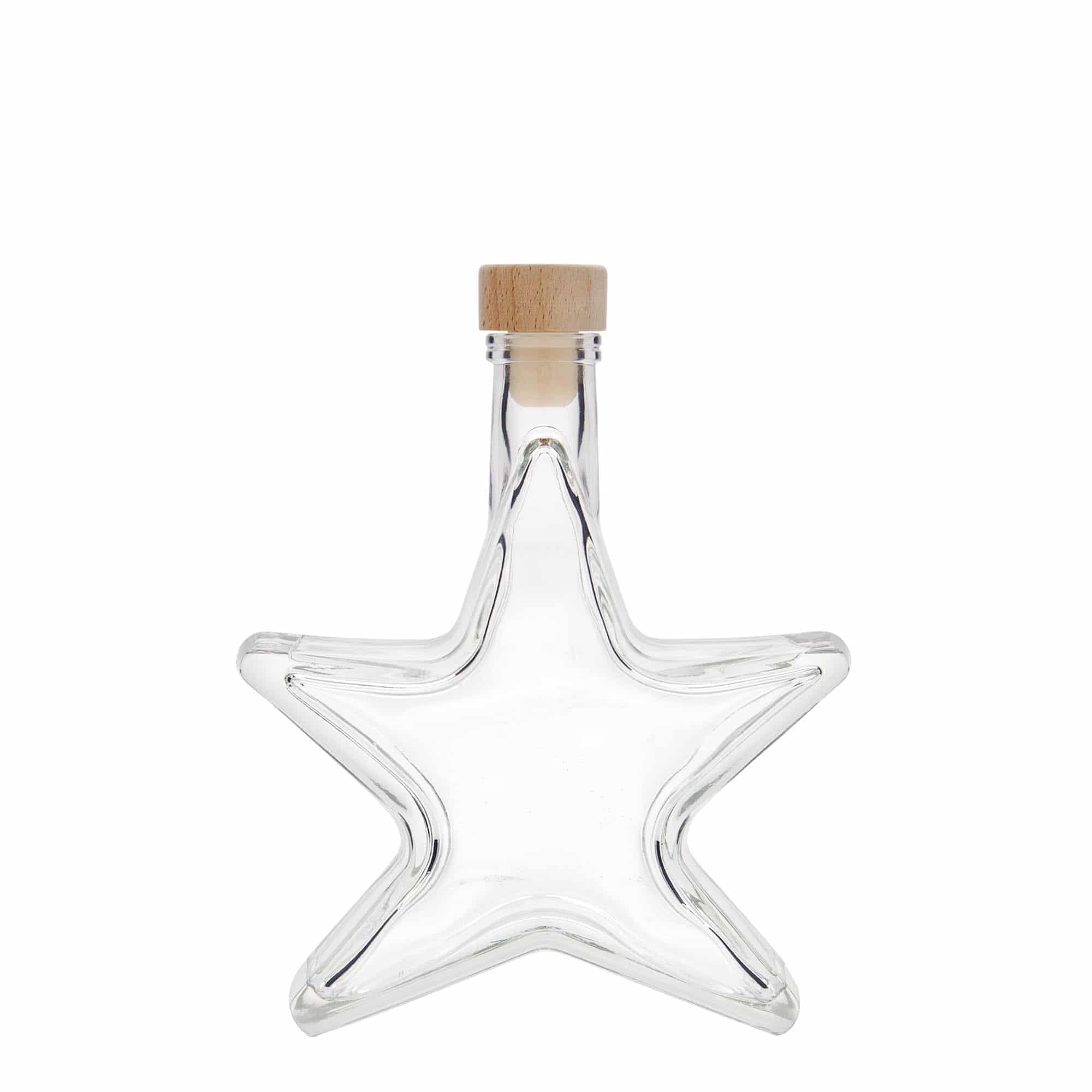 200 ml staklena flaša 'Zvezda', otvor: čep