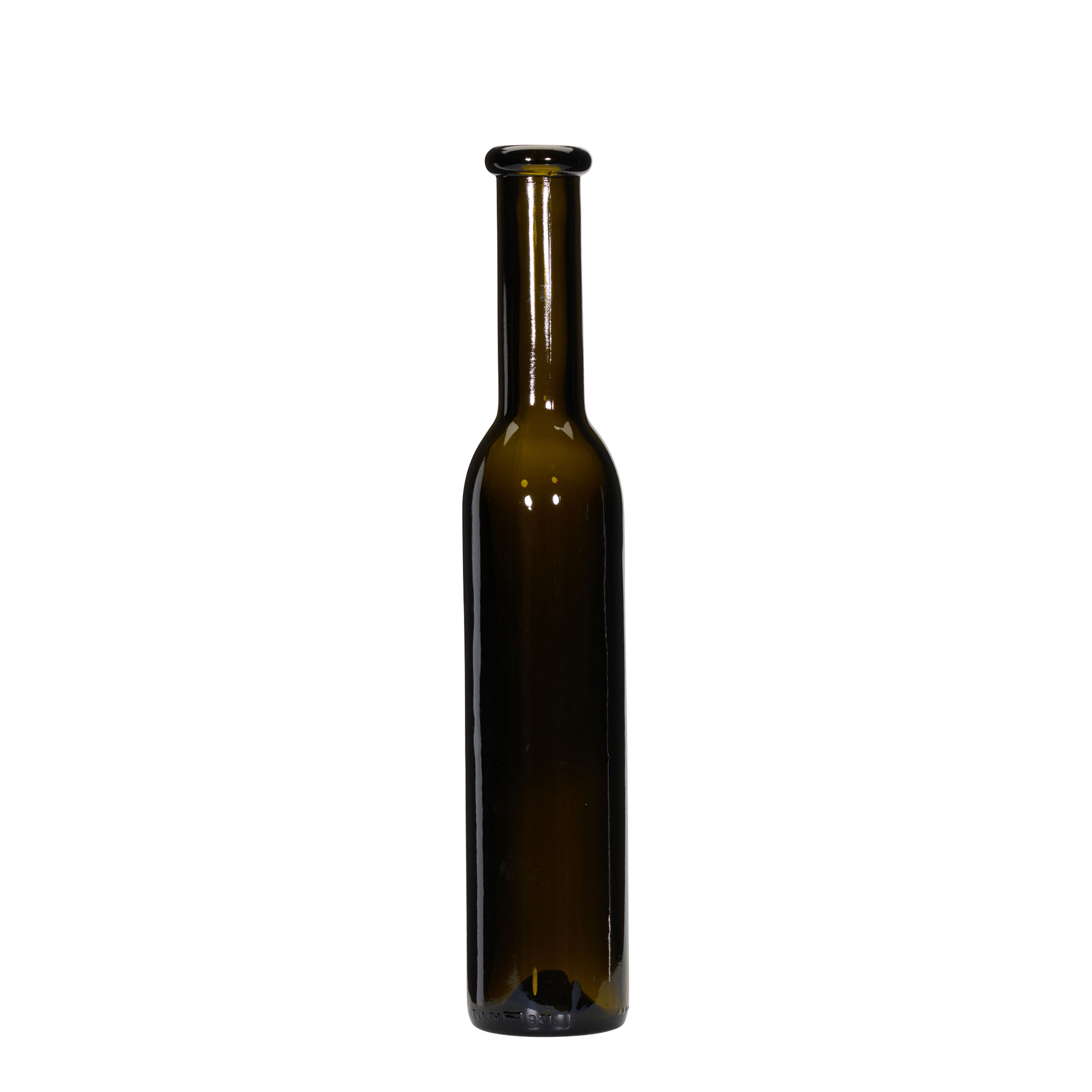 Staklena boca od 250 ml 'Rocky', antik zelena, otvor: Plutani čep Staklena boca od 250 ml 'Rocky', antik zelena, otvor: Plutani čep