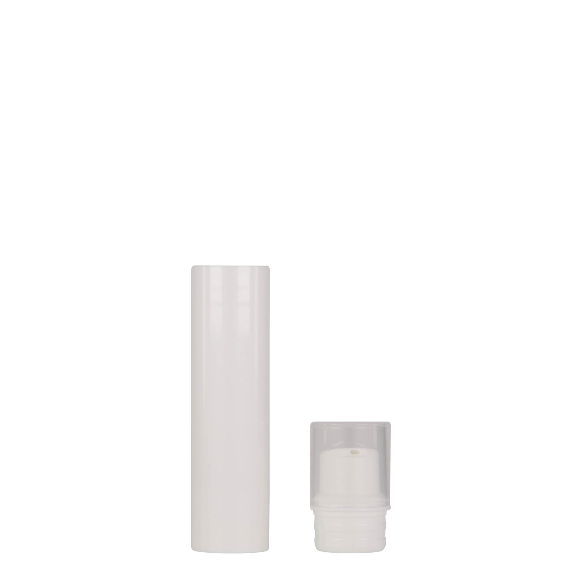 15 ml Airless dozer 'Nano', PP-plastika, beo 15 ml Airless dozer 'Nano', PP-plastika, beo