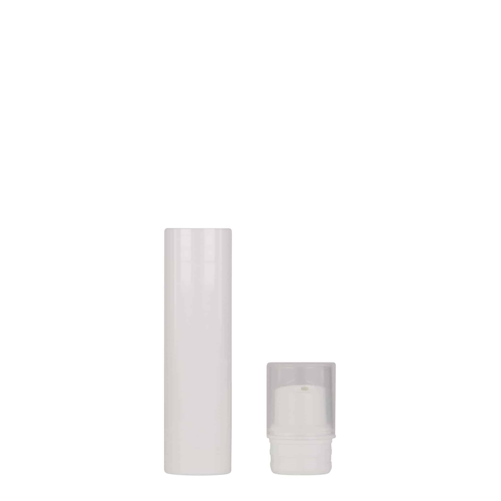 15 ml Airless dozer 'Nano', PP-plastika, beo
