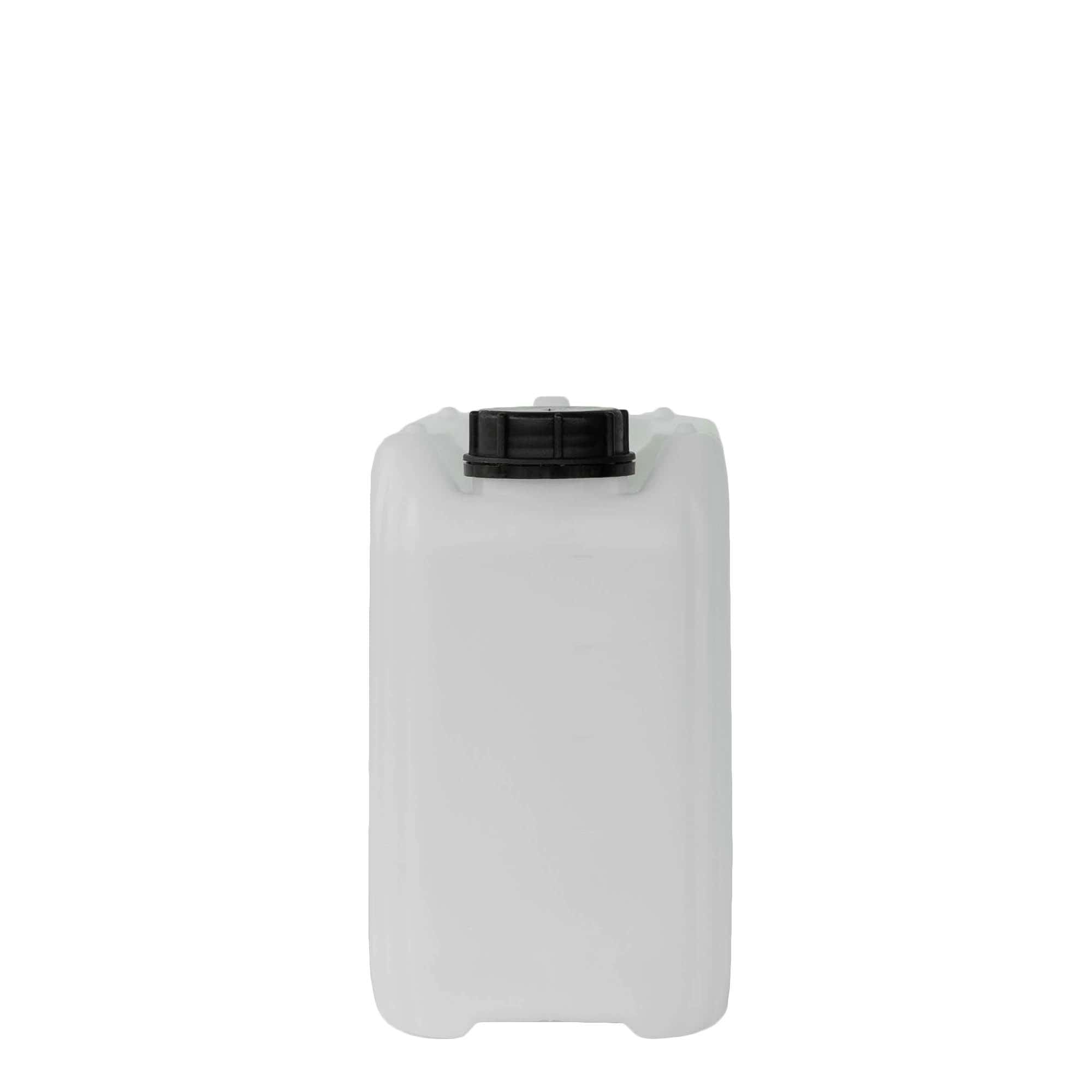 Kanister od 5 l, pravougaoni, HDPE plastika, natur, otvor: ND 55
