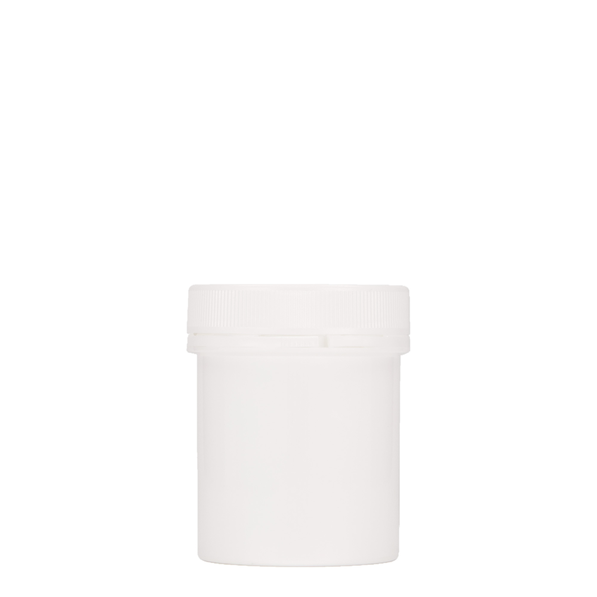 150 ml plastična posuda 'Securilock', PP, bela, otvor: navojni poklopac