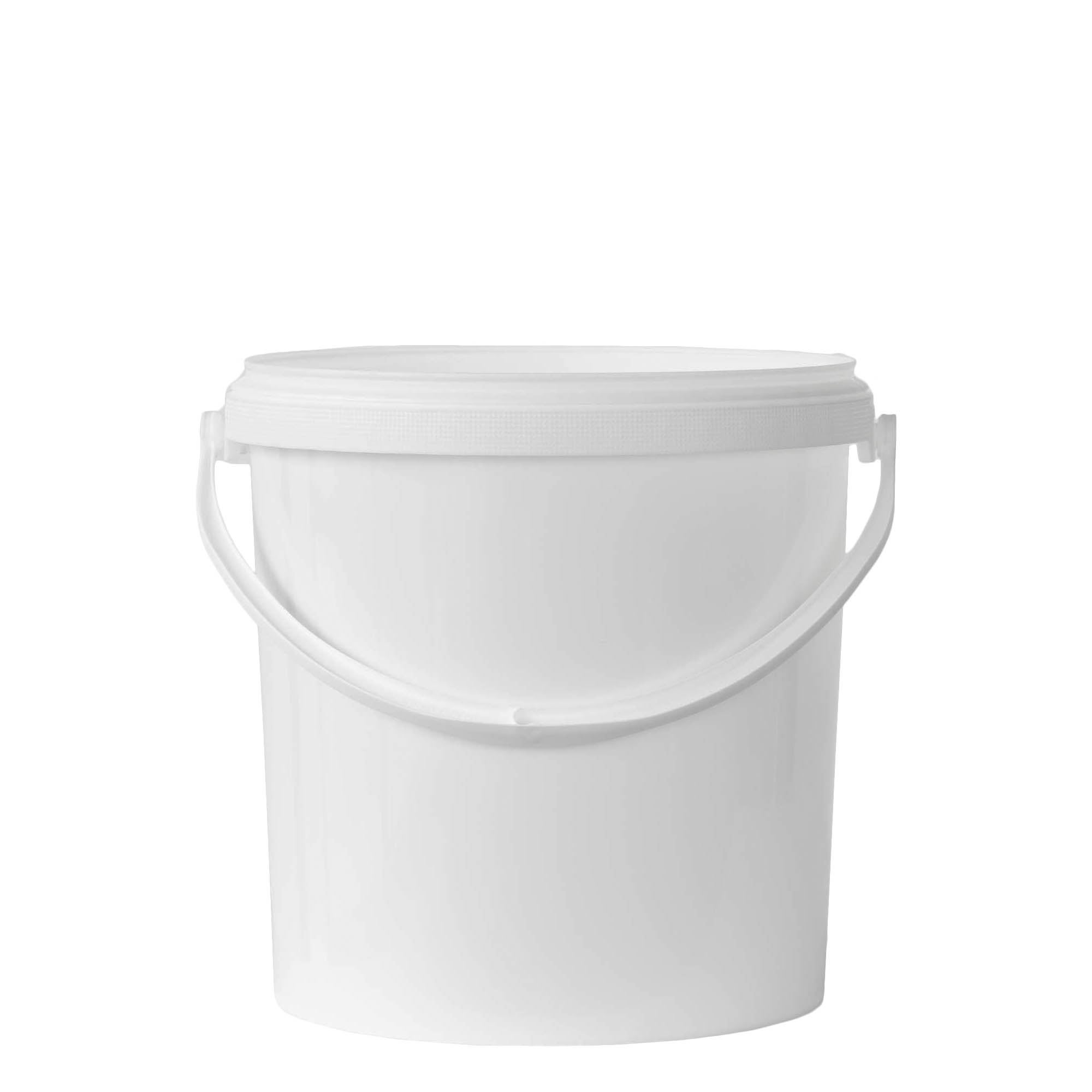 10 l kanta, PP-plastika, bela 10 l kanta, PP-plastika, bela