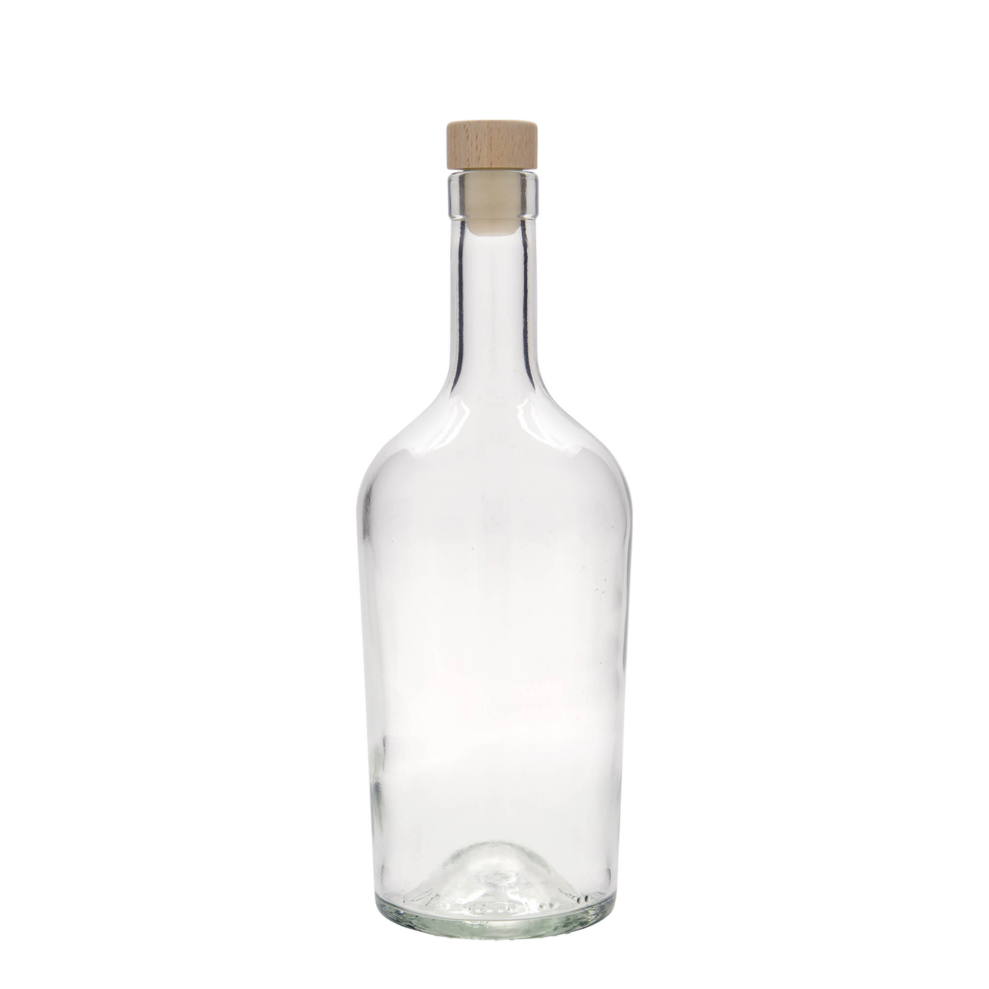700 ml staklena flaša 'Margarethe', otvor: čep 700 ml staklena flaša 'Margarethe', otvor: čep