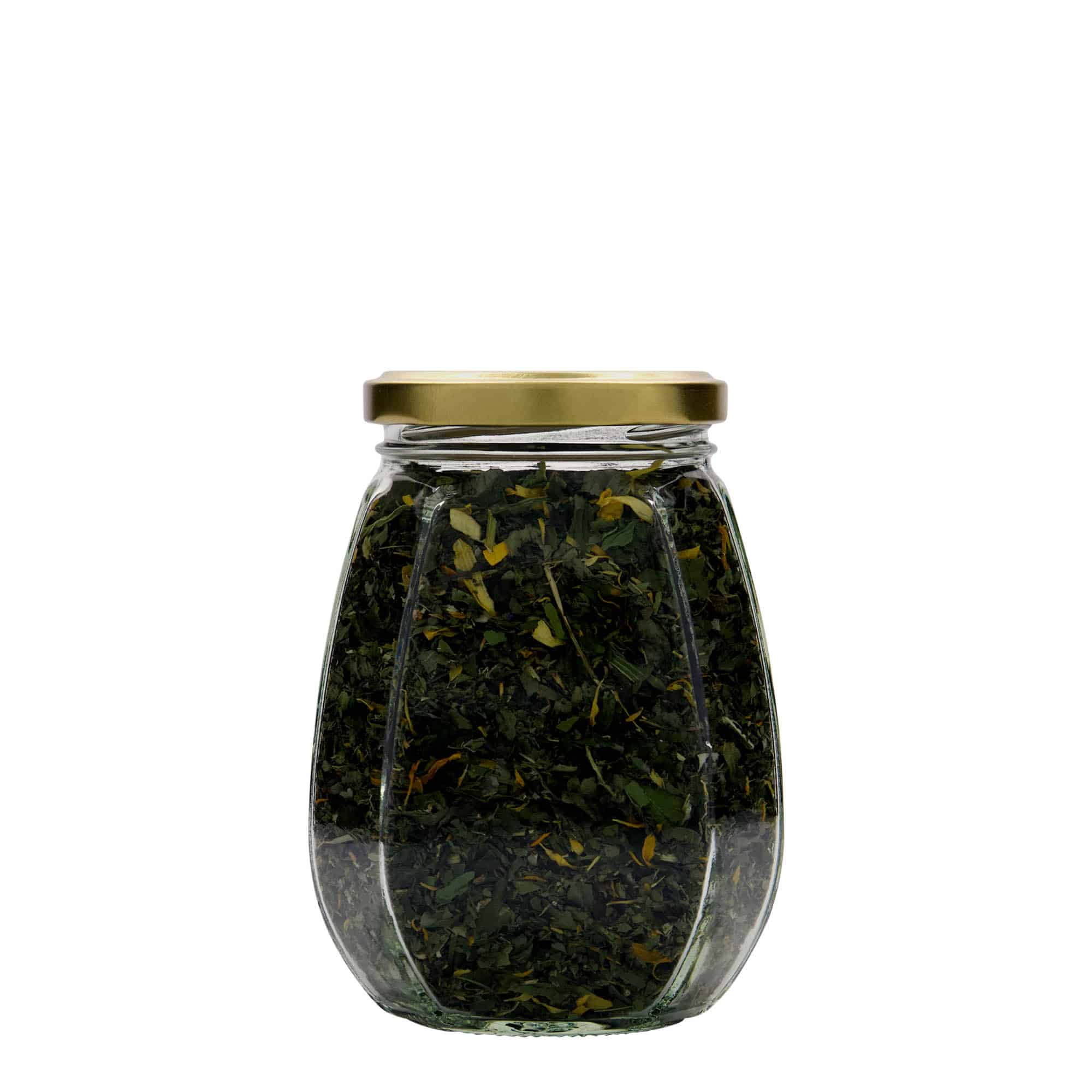 385 ml ukrasna tegla, šesterougaona, otvor: Twist-Off (TO 63)