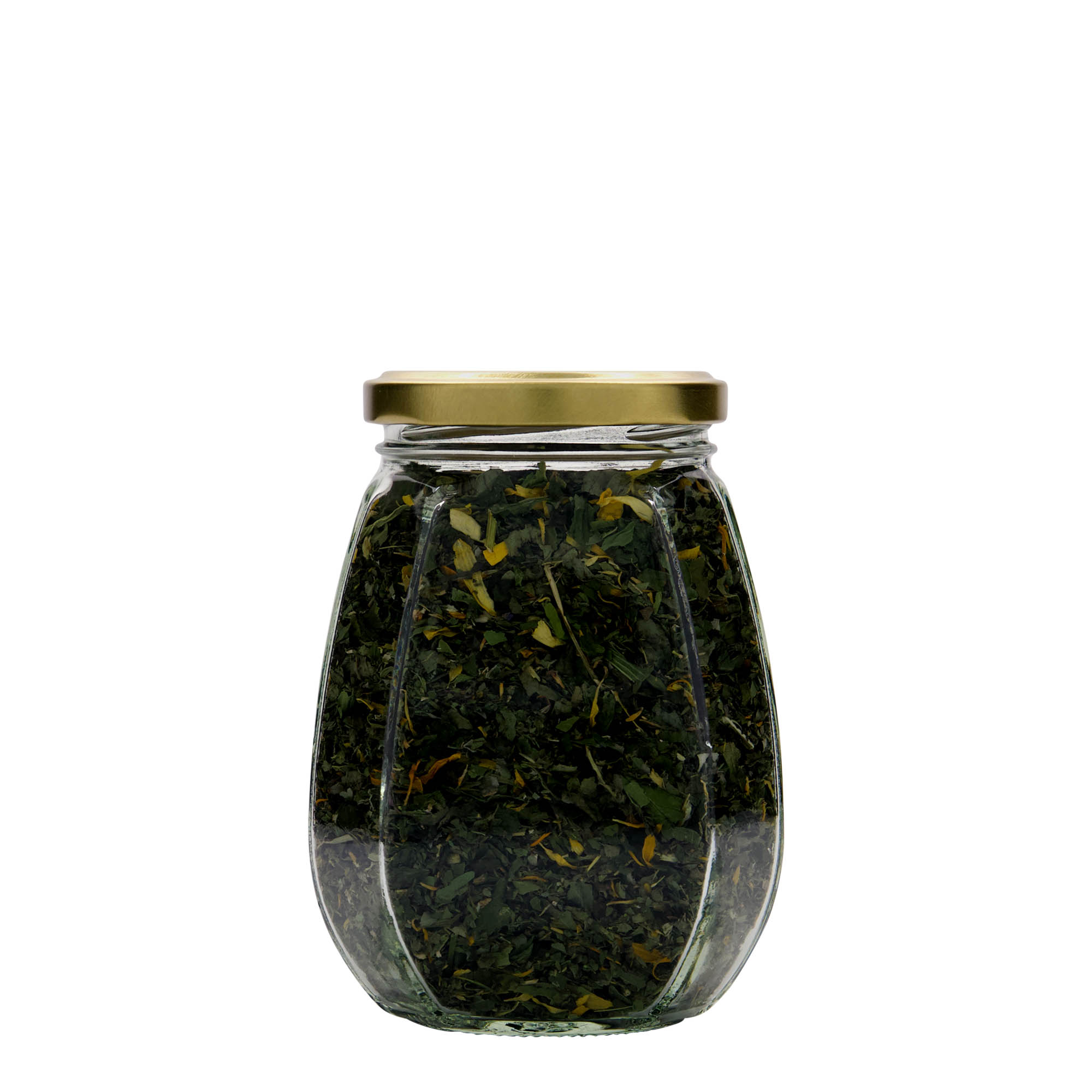 385 ml ukrasna tegla, šesterougaona, otvor: Twist-Off (TO 63)
